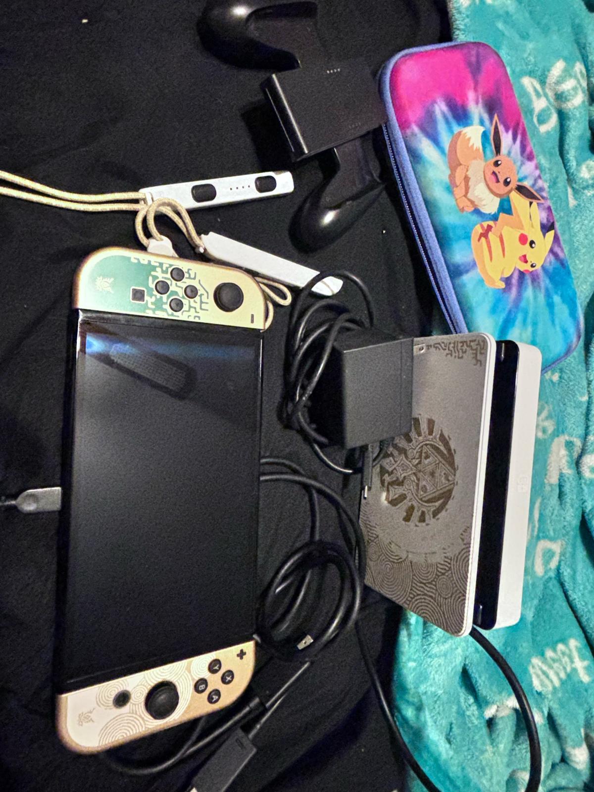 Nintendo Switch Tears of Kingdom Edition and games - Steamboat Springs, Colorado - FleaMarketBay