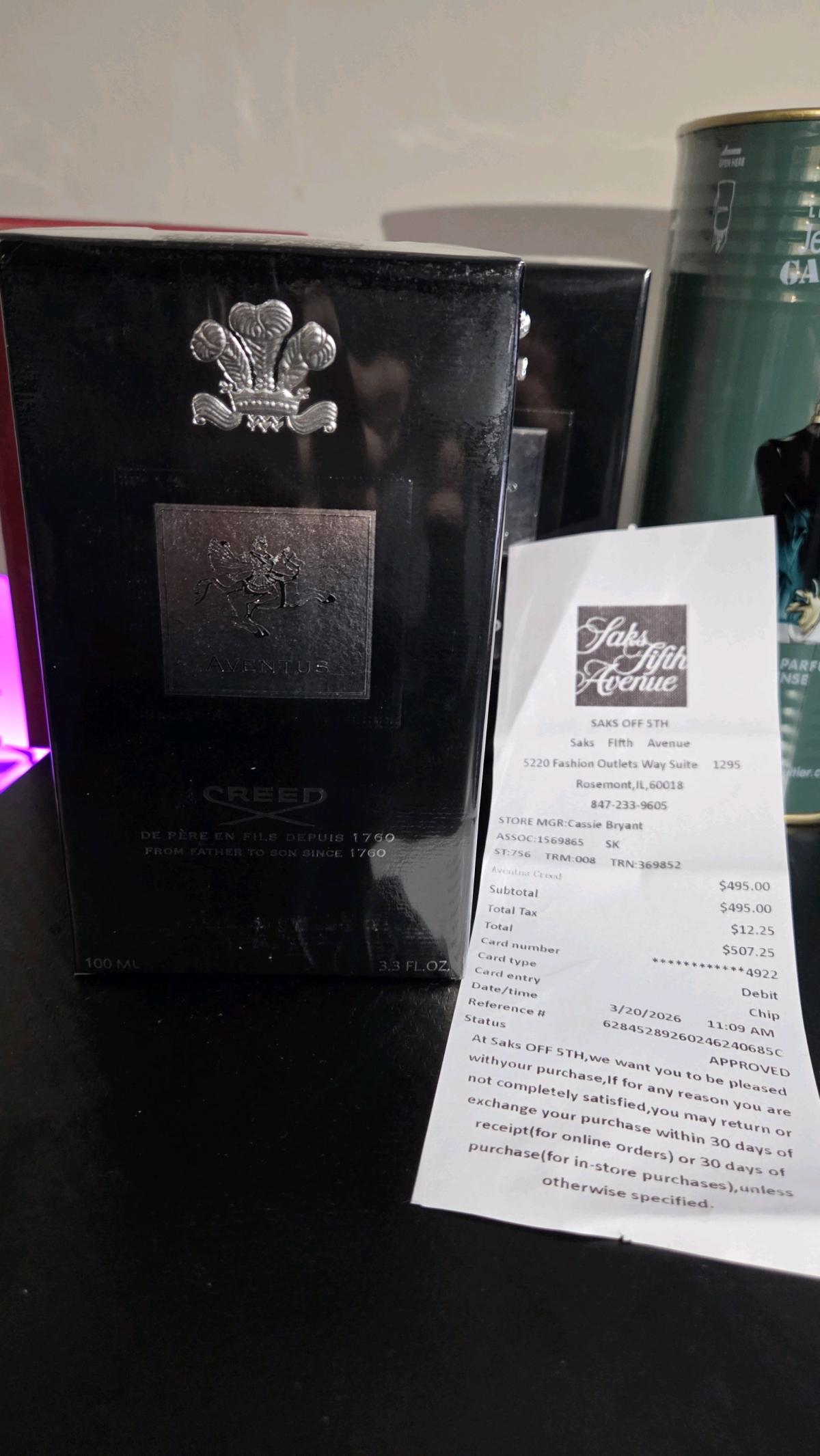 Creed Aventus 100 ML  34 FL Oz - Duluth, Georgia - FleaMarketBay