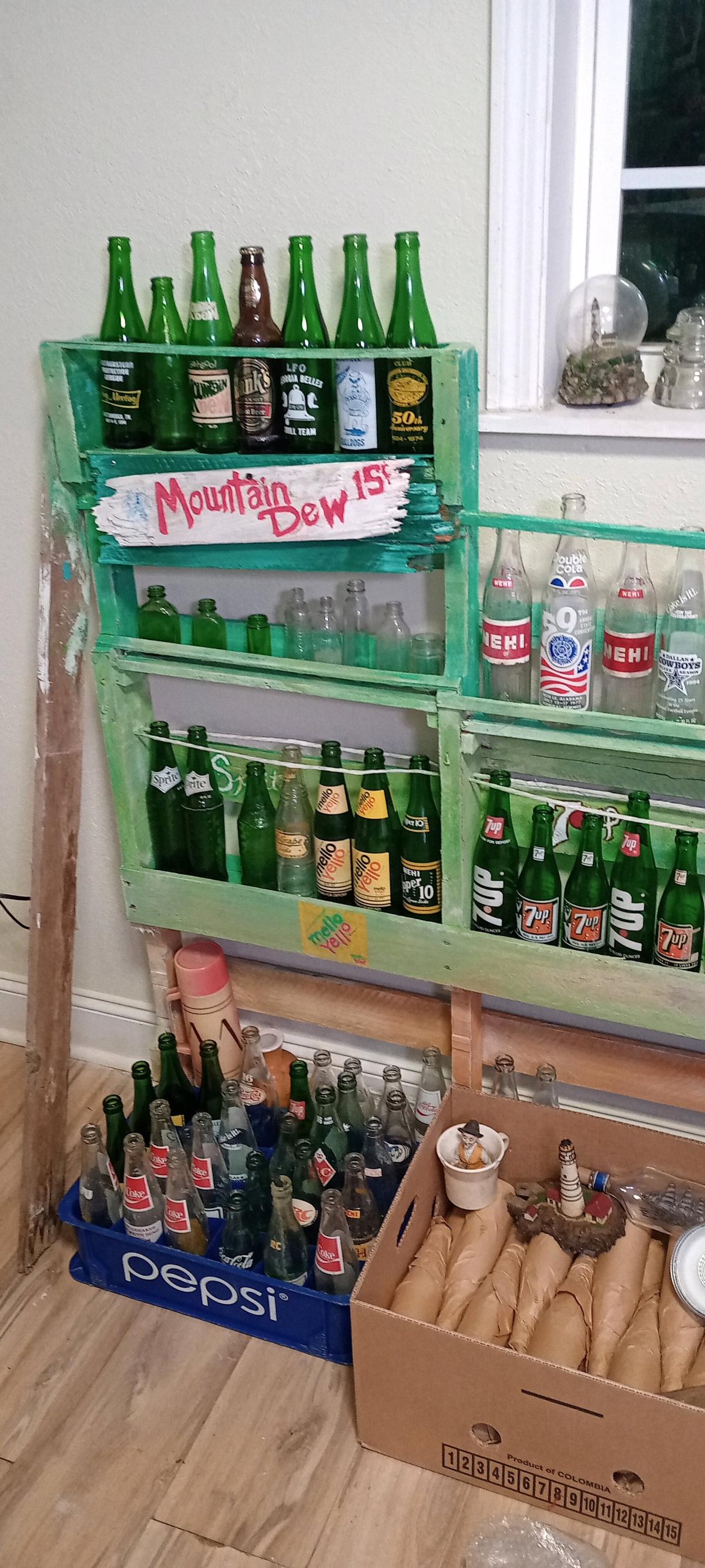 HUGE GLASS SODA BOTTLE COLLECTION - Athens, Tennessee - FleaMarketBay
