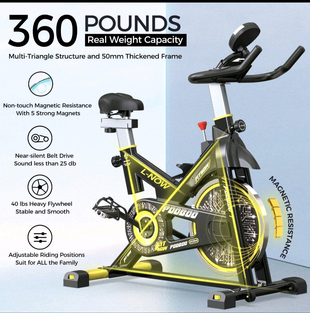 Indoor Exercise Bike Stationary Bike Cardio Workout Bike Fit - Richmond, California - FleaMarketBay