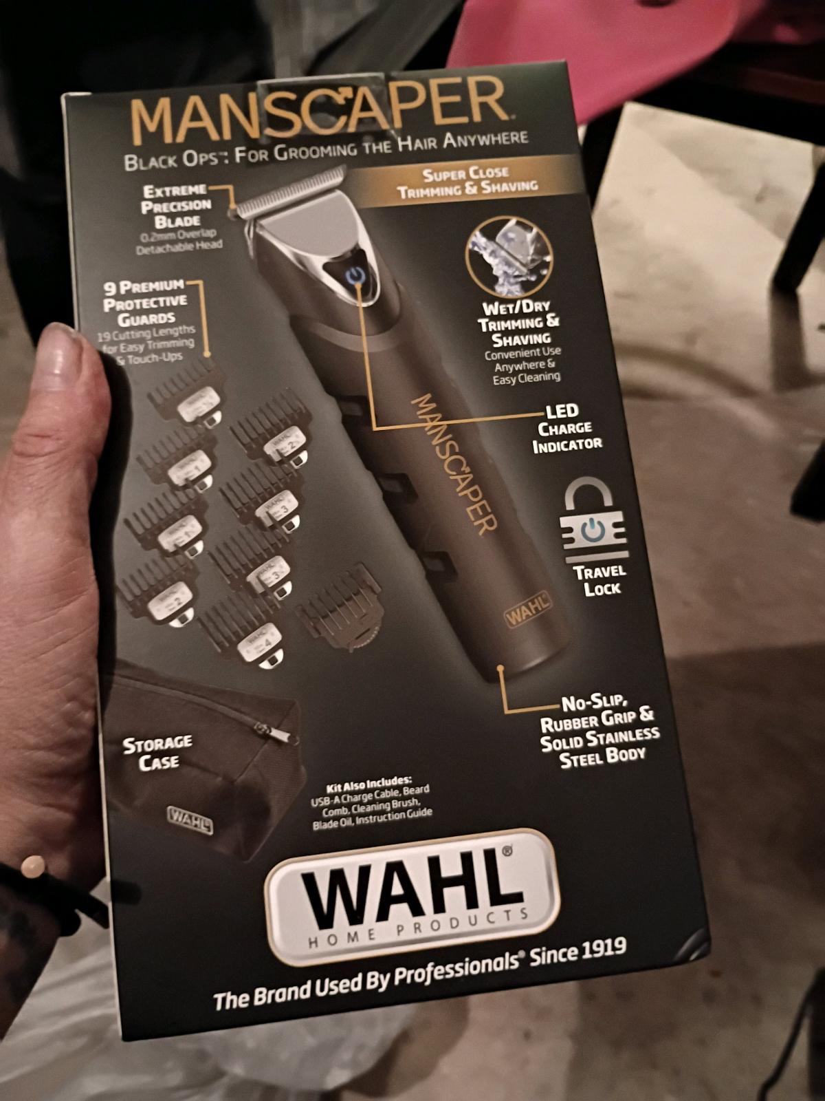 wahl black opps rechargeable manskaper - Palm Coast, Florida - FleaMarketBay
