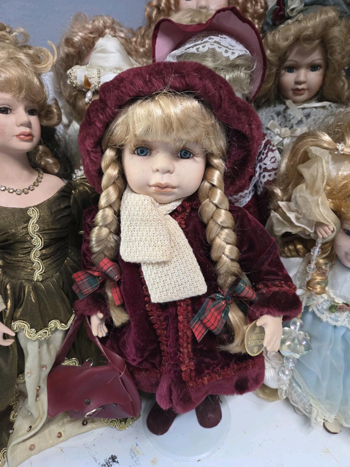 porcelain dolls all old original clothes an accessories - Picayune, Mississippi - FleaMarketBay