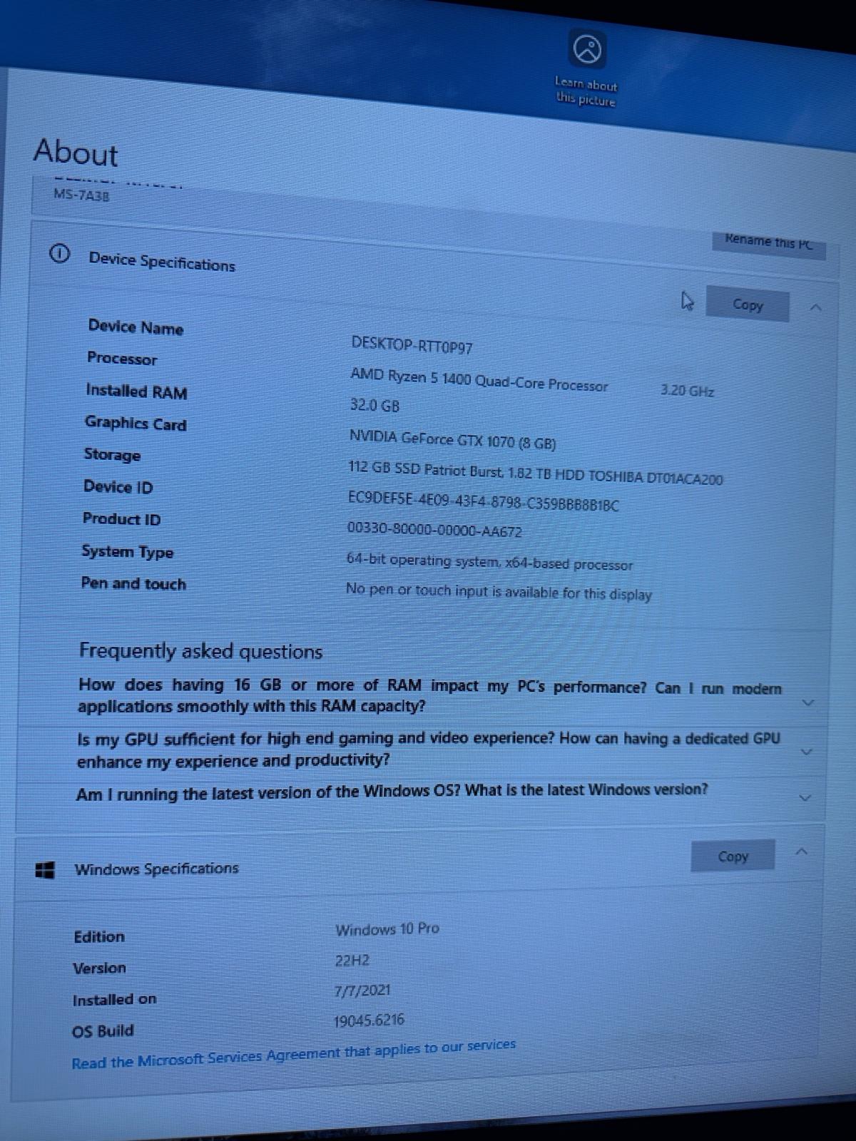 built gaming pc with keyboard and mouse - Phoenix, Arizona - FleaMarketBay