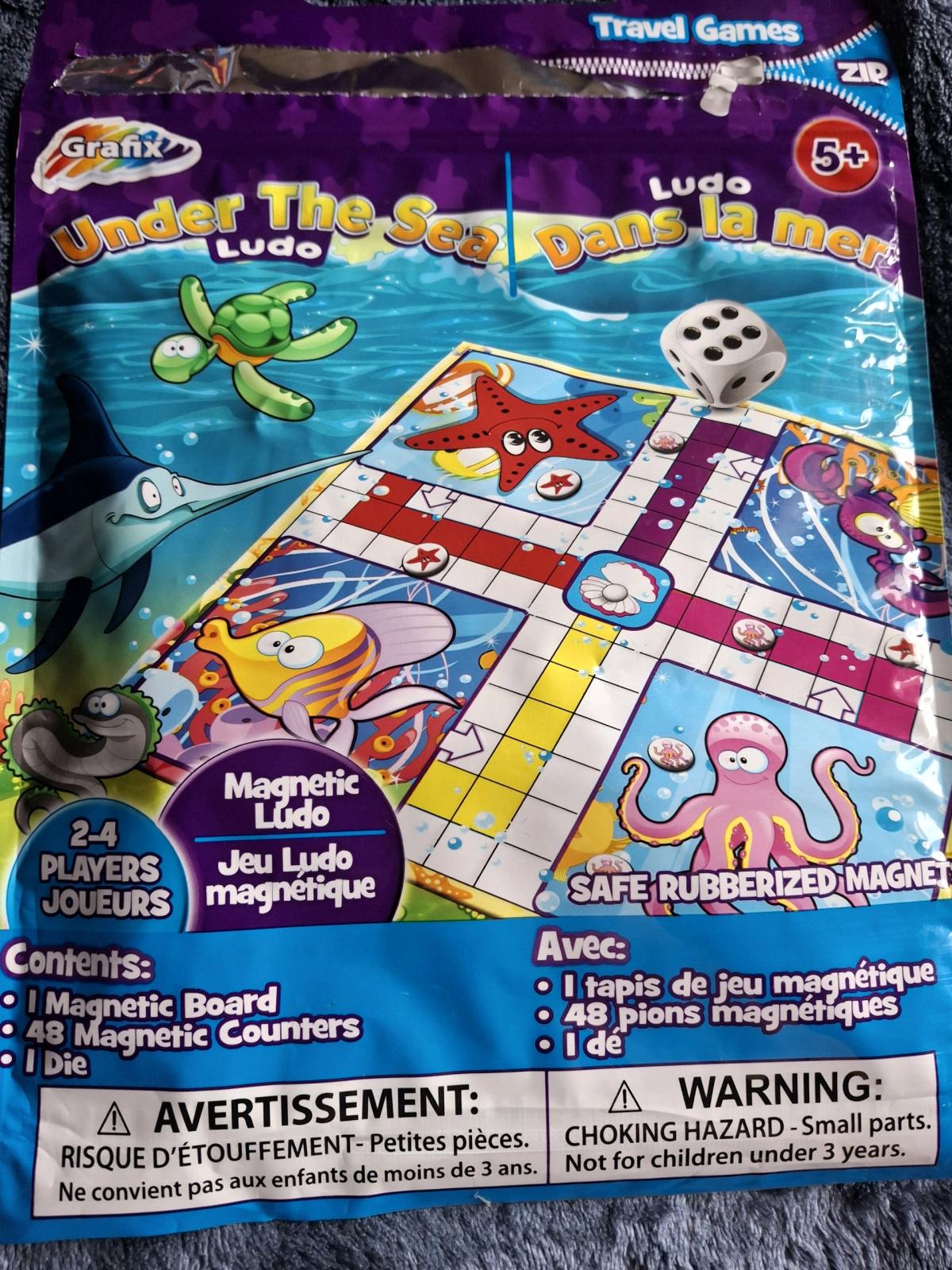 Magnetic Travel Under The Sea Sorry Kids Board Game - Panorama City, California - FleaMarketBay