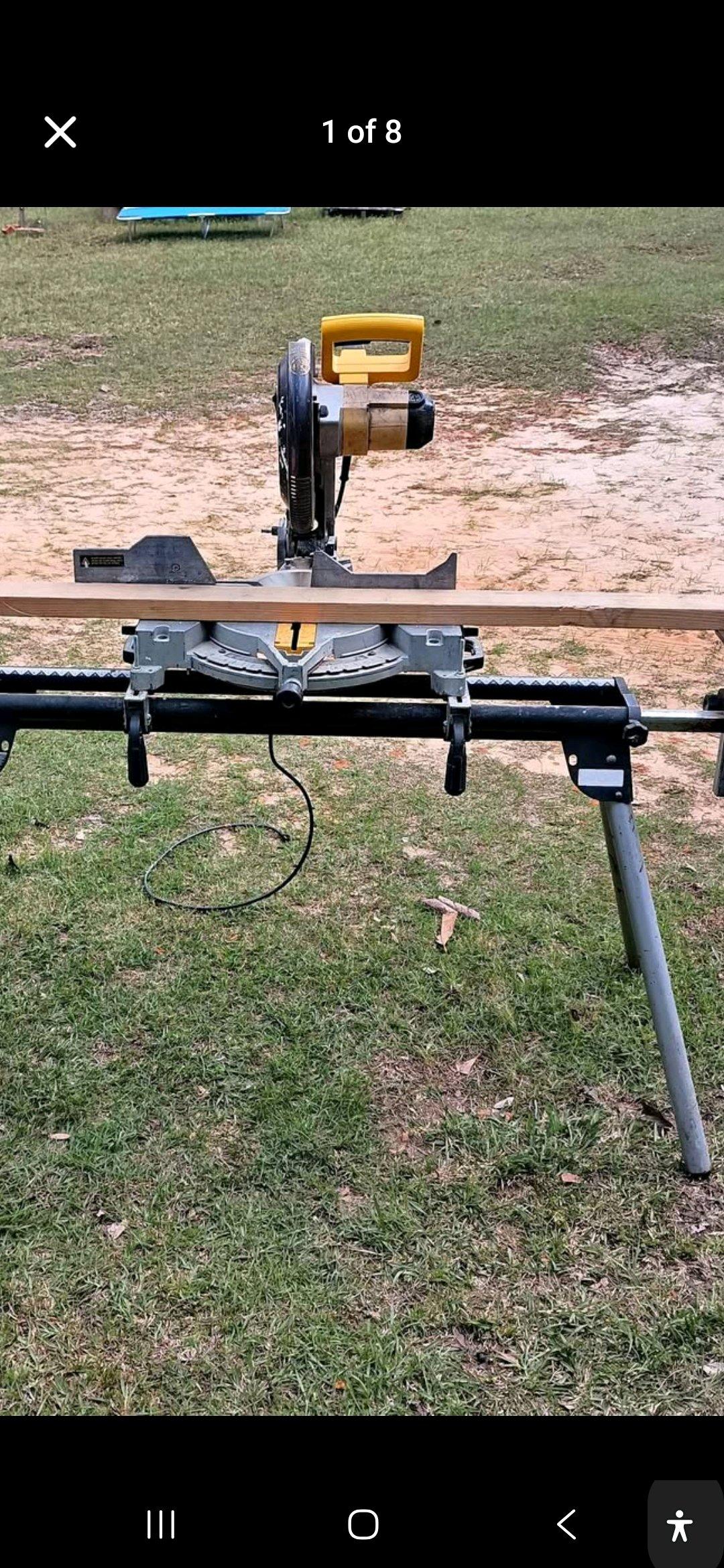 Dewalt miter and swing compound 15amp - Pensacola, Florida - FleaMarketBay