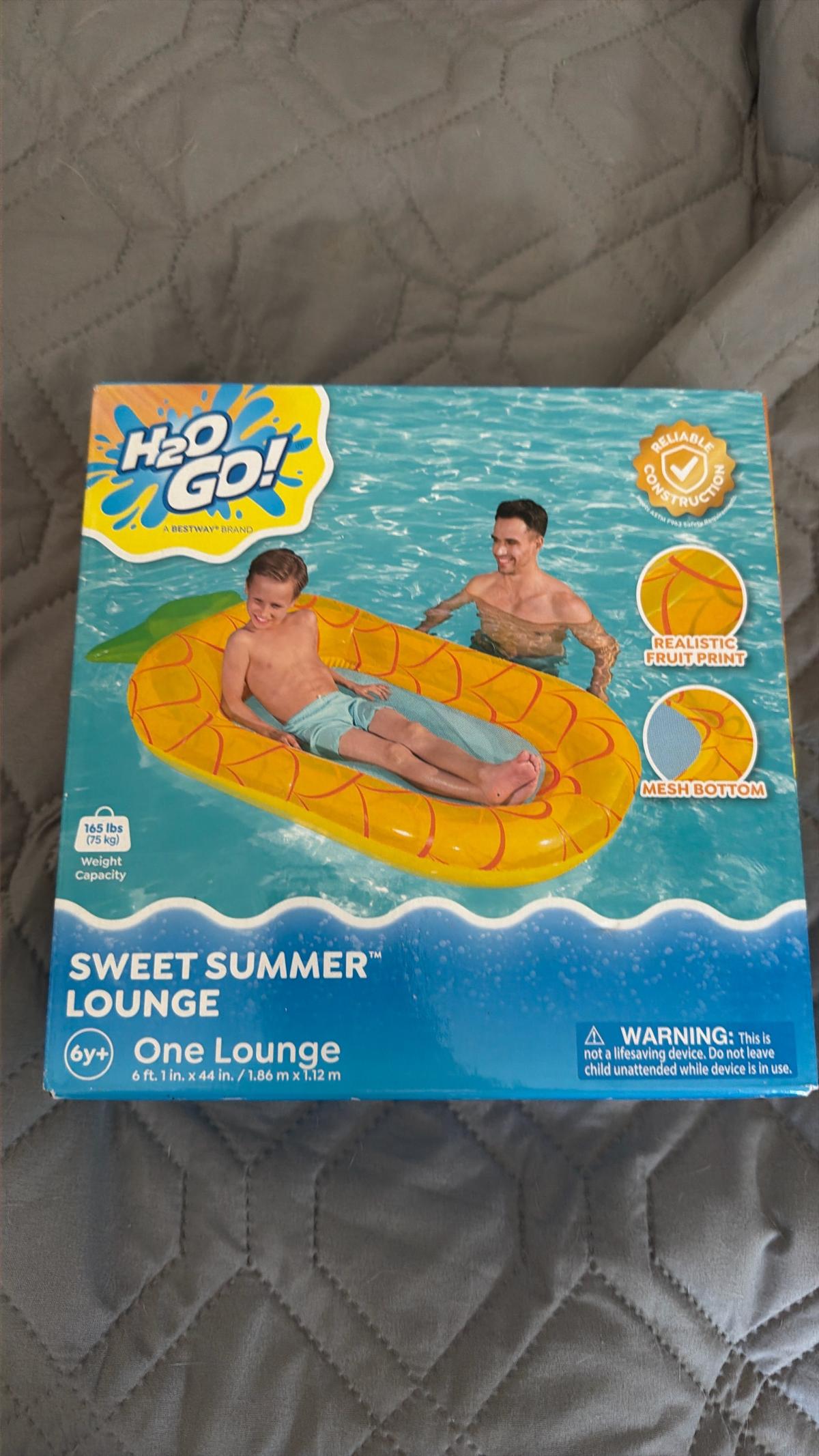 Sweet Summer Lounge Inflatable Raft - Fullerton, California - FleaMarketBay