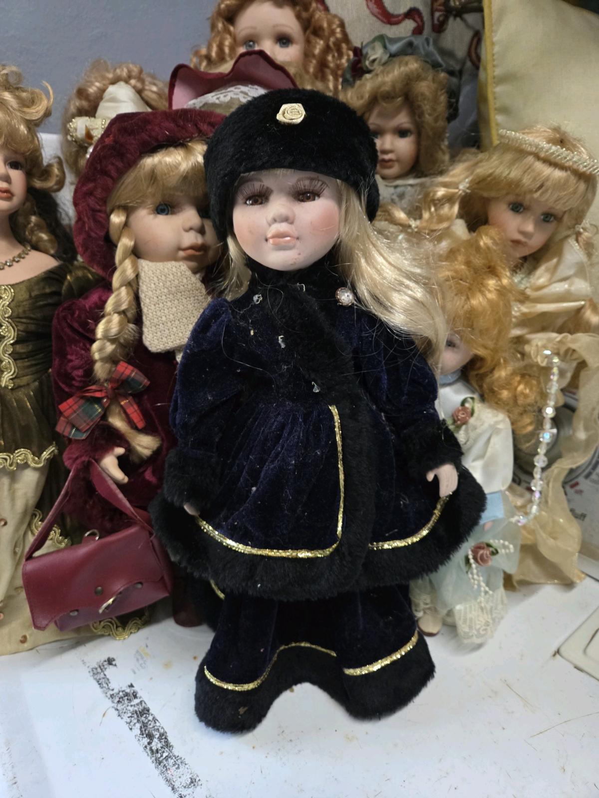 porcelain dolls all old original clothes an accessories - Picayune, Mississippi - FleaMarketBay