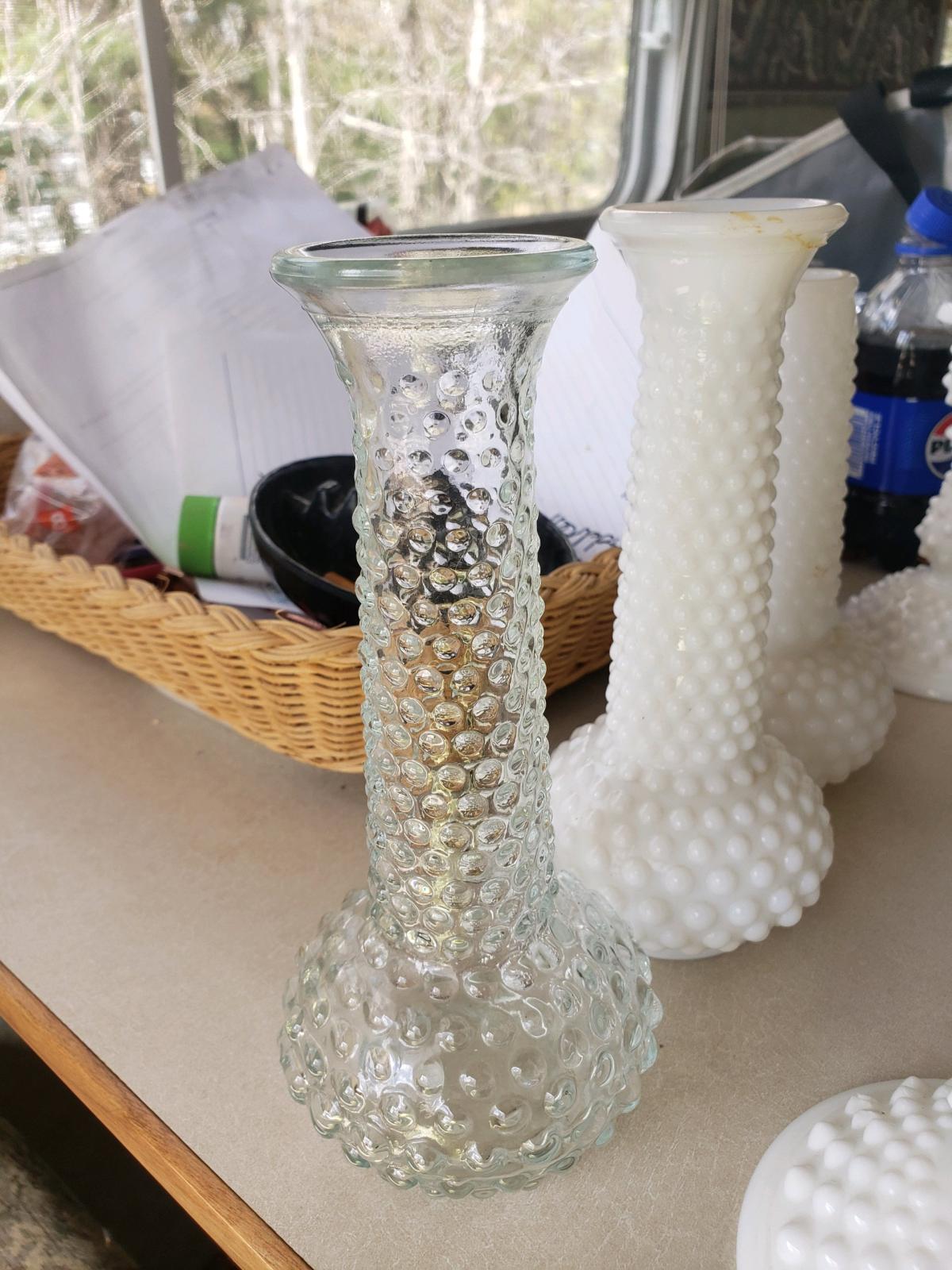 antique bubble glass vases and etc - Juneau, Wisconsin - FleaMarketBay