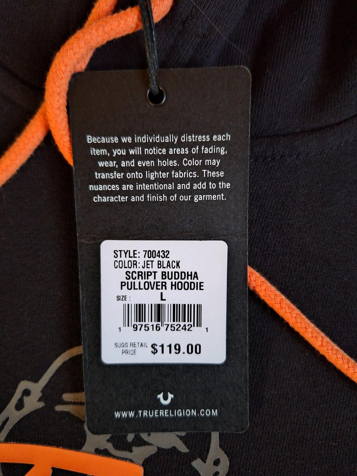 TRUE RELIGION HOODIE - Winslow, Arizona - FleaMarketBay