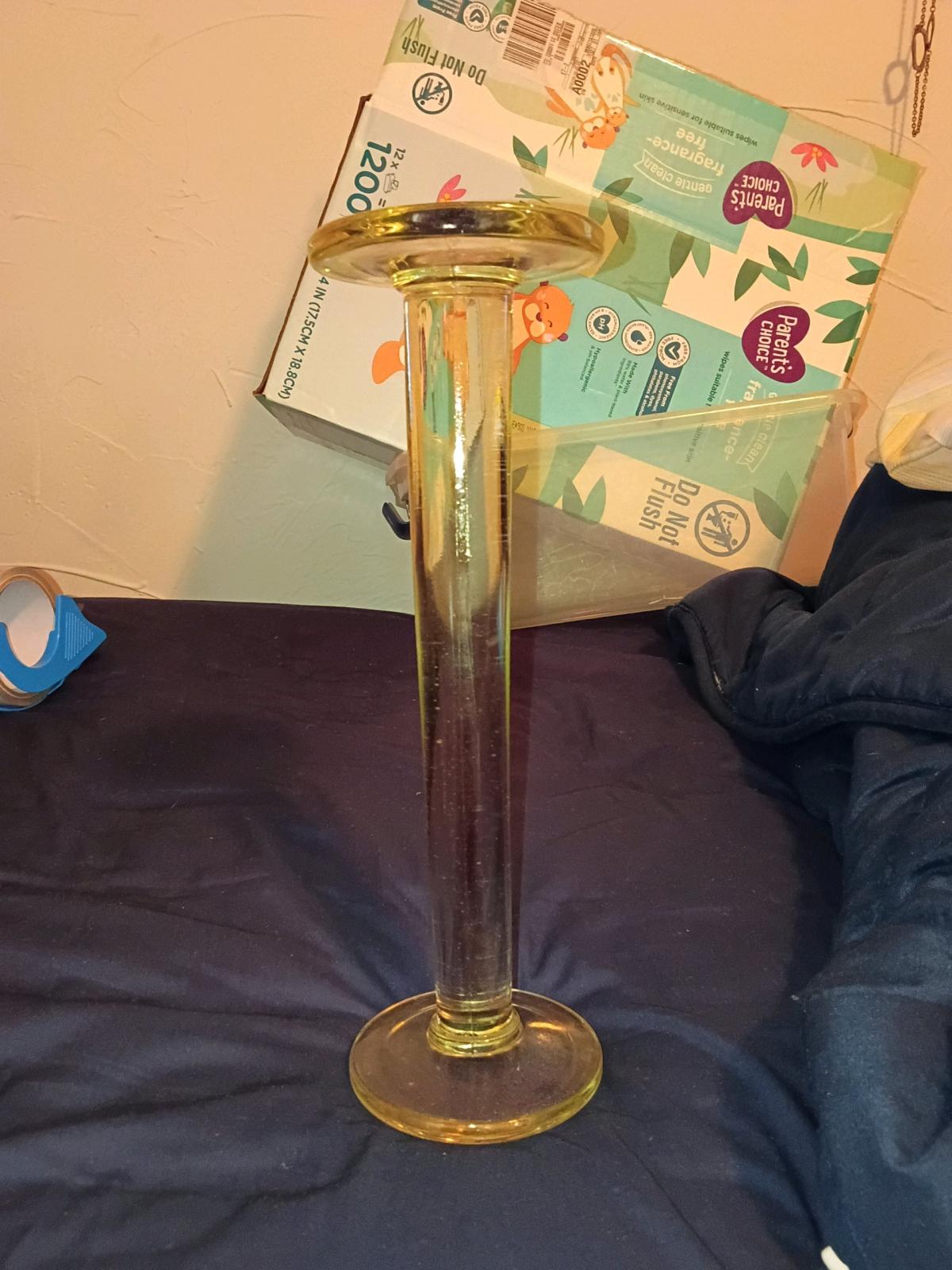 Heisey Glass 12in Shelf Support 101 - Madison, Indiana - FleaMarketBay