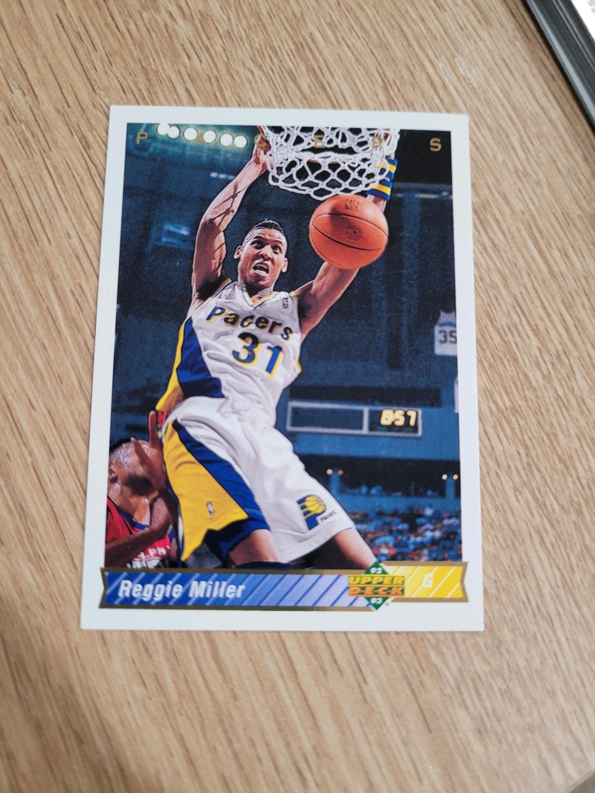 1992 Upper Deck Reggie Miller Card - East Stroudsburg, Pennsylvania - FleaMarketBay