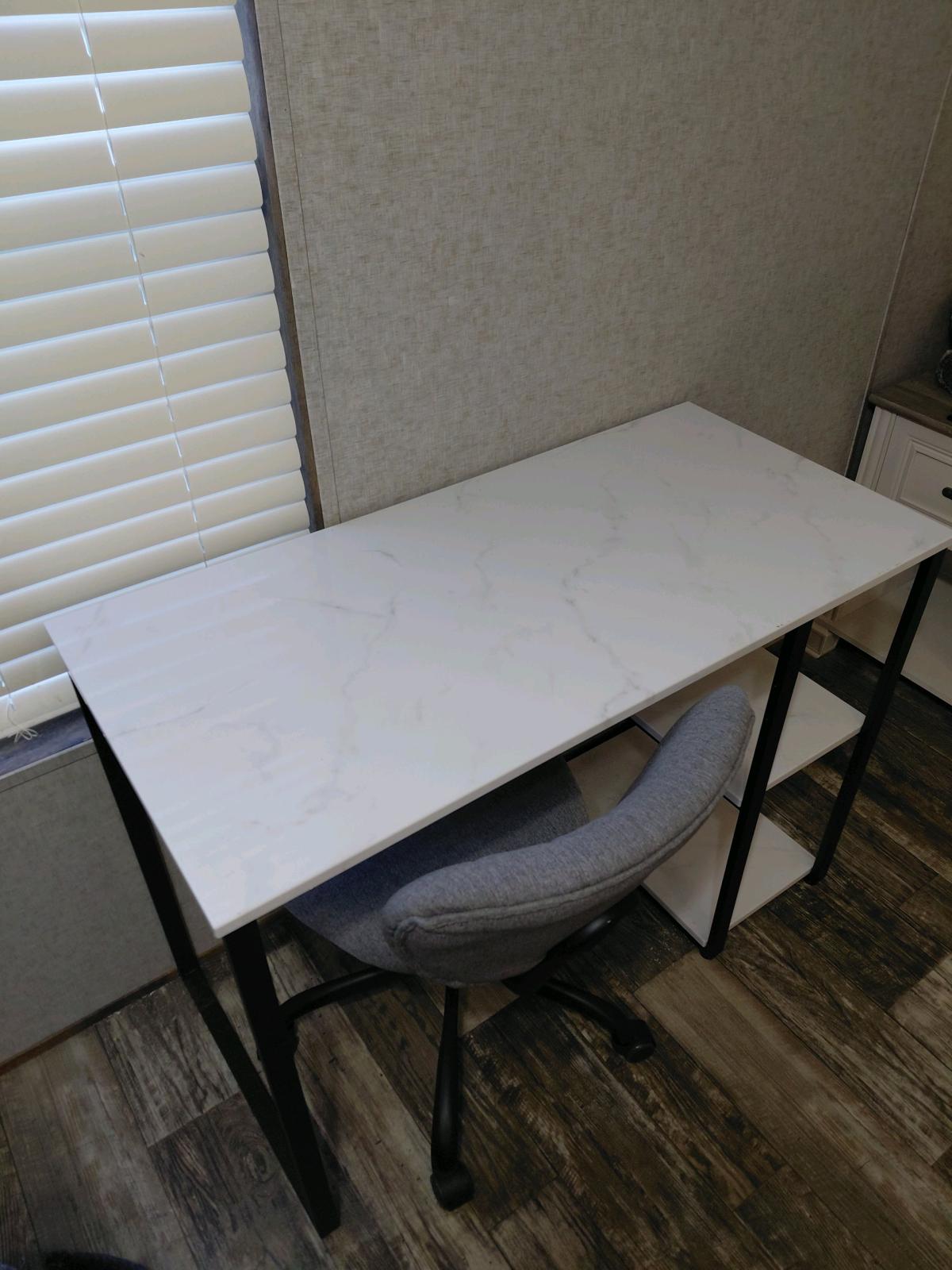 computer desk with chair still fairly new - Milton, Florida - FleaMarketBay