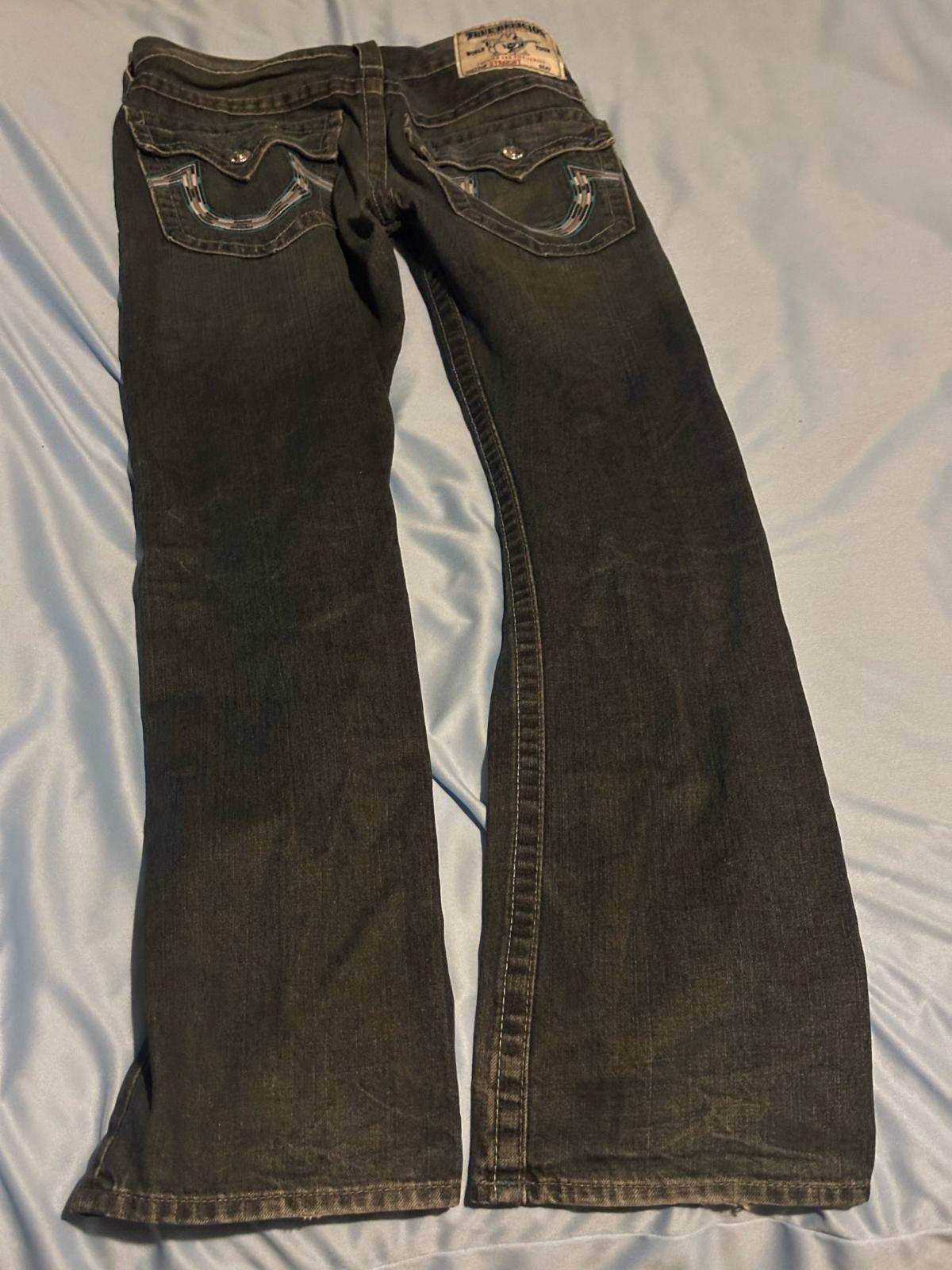 True Religion men jeans size 31 straight - Garden Grove, California - FleaMarketBay