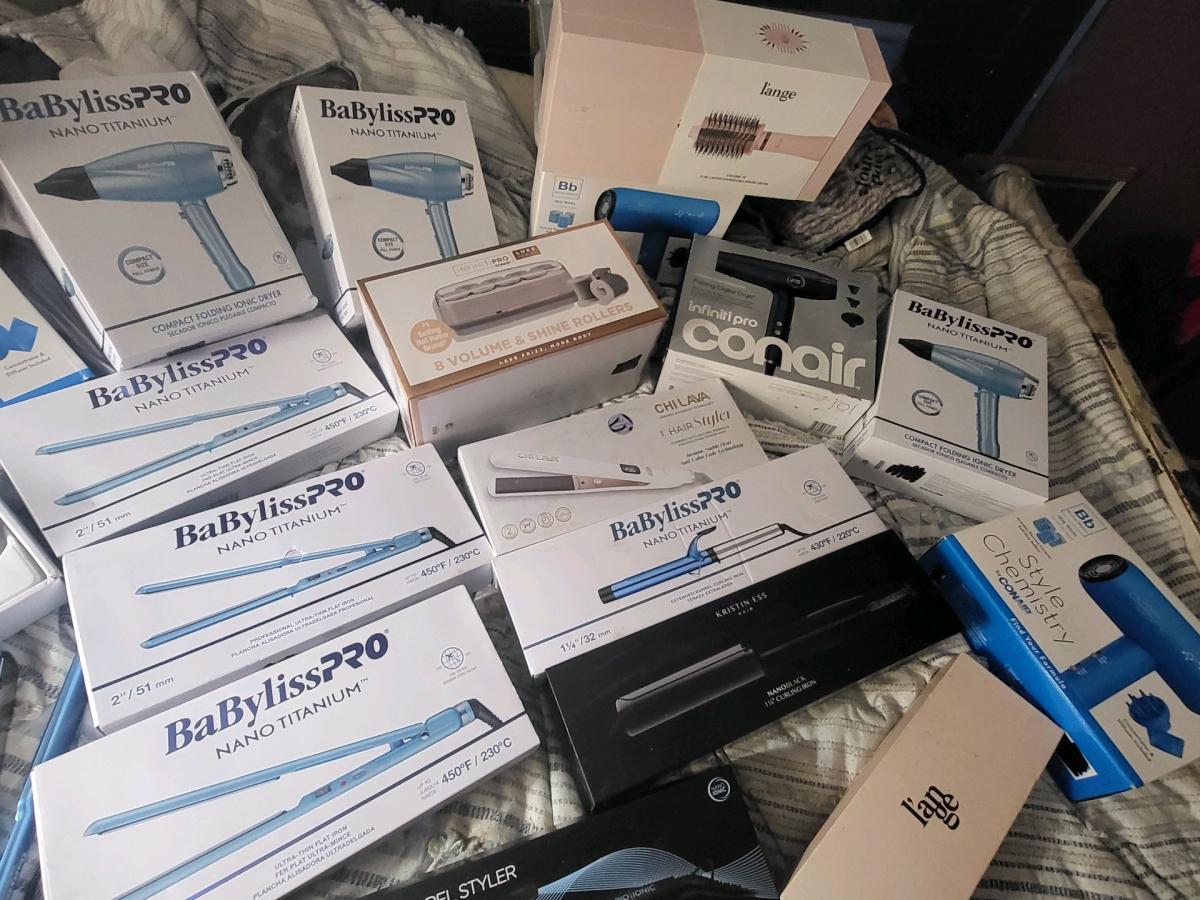 BABYLISS PRO NANO BIO IONIC CONAIR  LANGE HAIR STYLING TOOLS - Rome, Georgia - FleaMarketBay