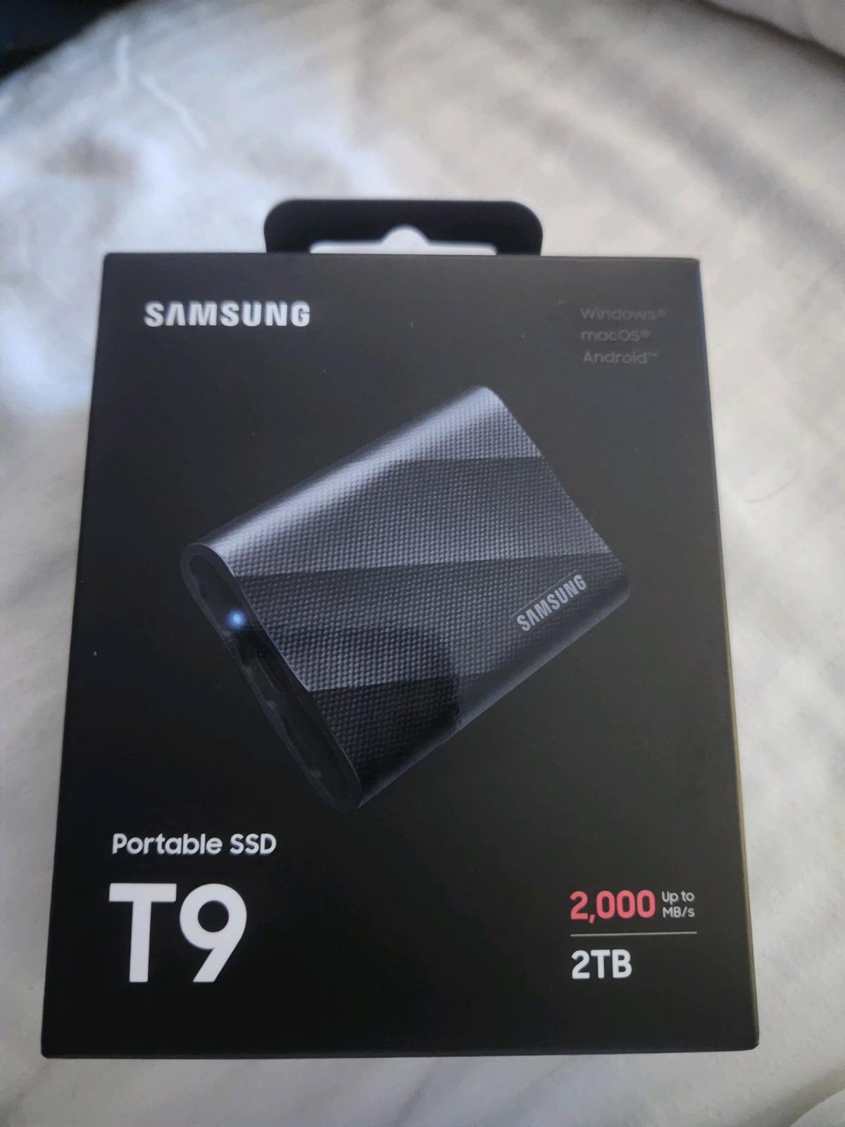 Samsung T9 2TB Portable Hard Drive - Waxahachie, Texas - FleaMarketBay