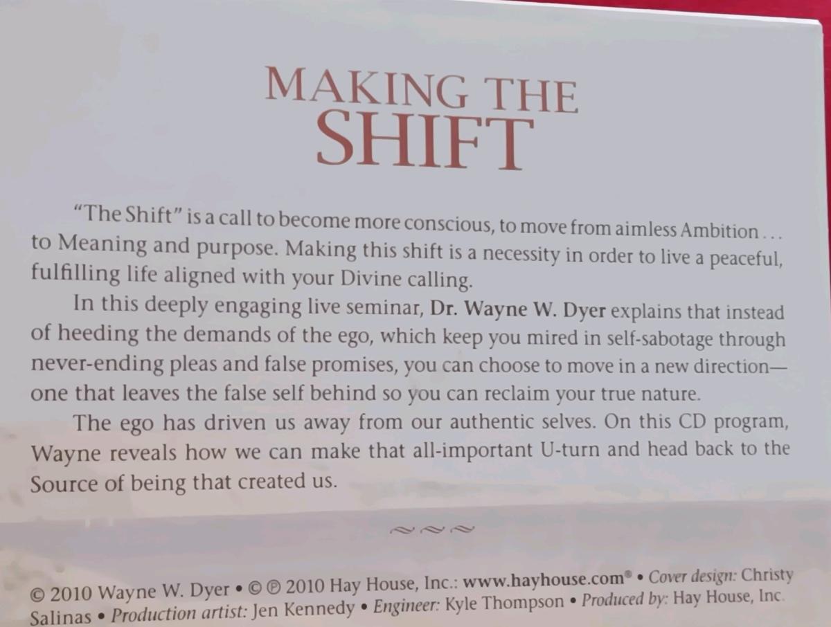 Dr Dyer Making the Shift - Carson, California - FleaMarketBay