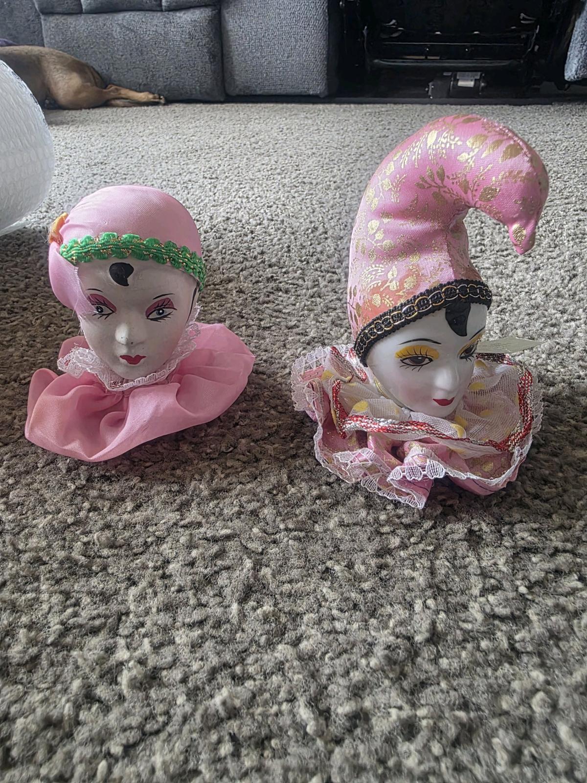Vintage Clay Art Masks Ceramic porcelain - Chambersburg, Pennsylvania - FleaMarketBay
