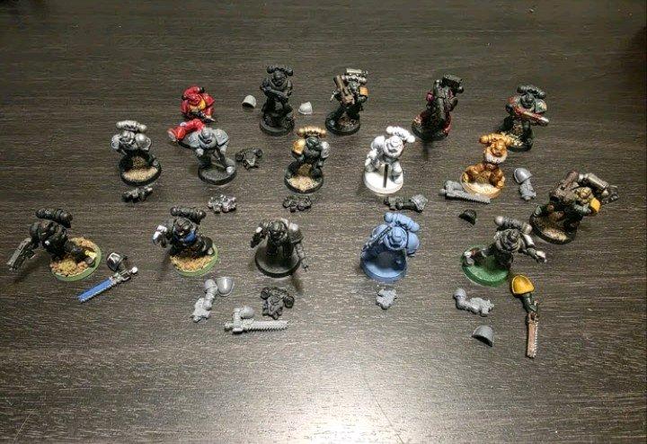 Warhammer 40k Space Marine Lot  14 Mixed Model oop - Canton, Ohio - FleaMarketBay