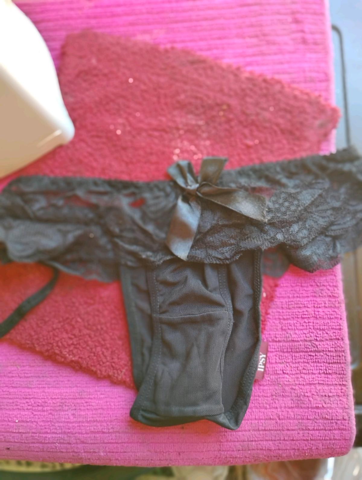 A Sexy Womans Pair of Black Panties with A Bow - Swansea, South Carolina - FleaMarketBay