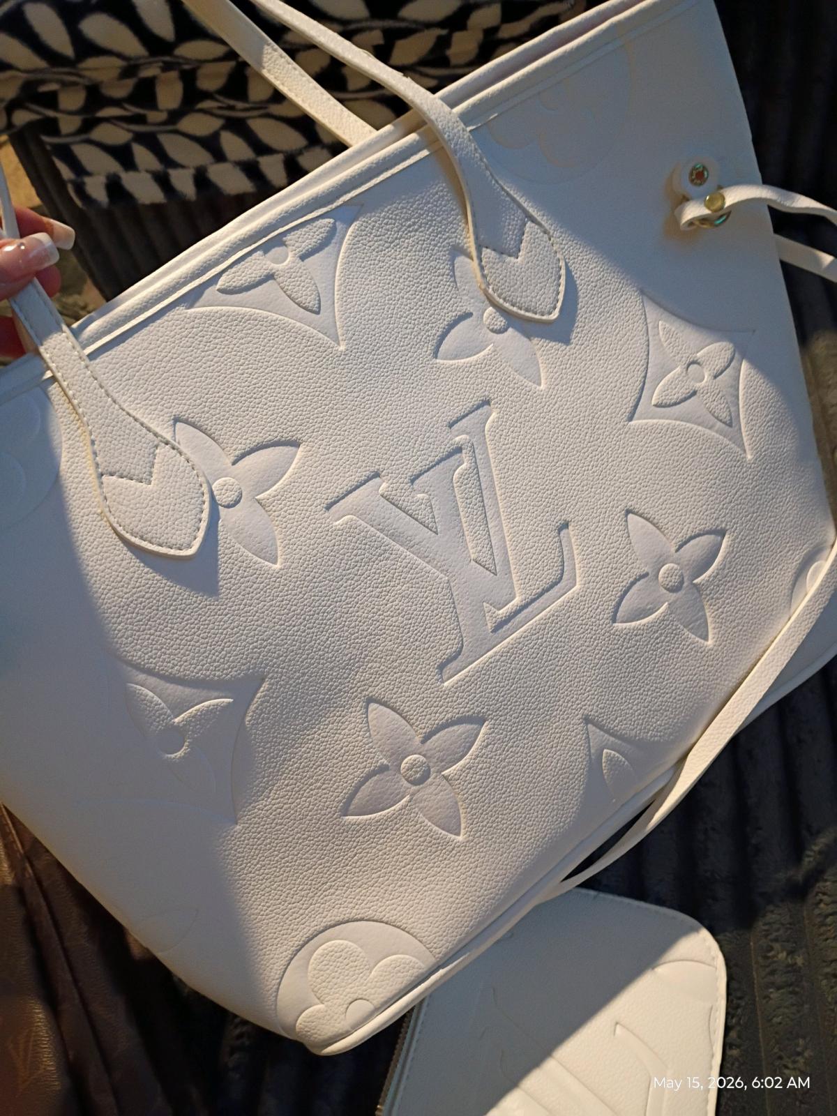 White Louis Vuitton bag - Denver, Colorado - FleaMarketBay