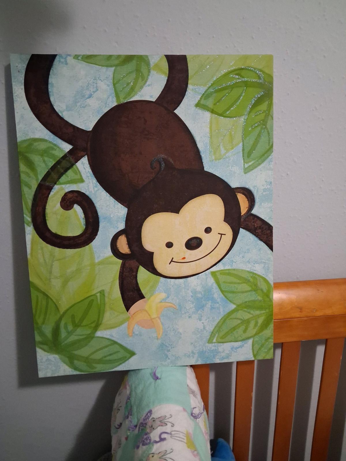 Monkey painting from Hobby Lobby - Baytown, Texas - FleaMarketBay