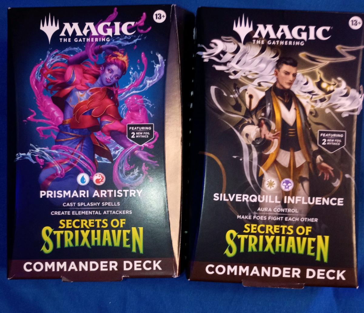 2 secrets of strixhaven commander decks - Adams, Wisconsin - FleaMarketBay