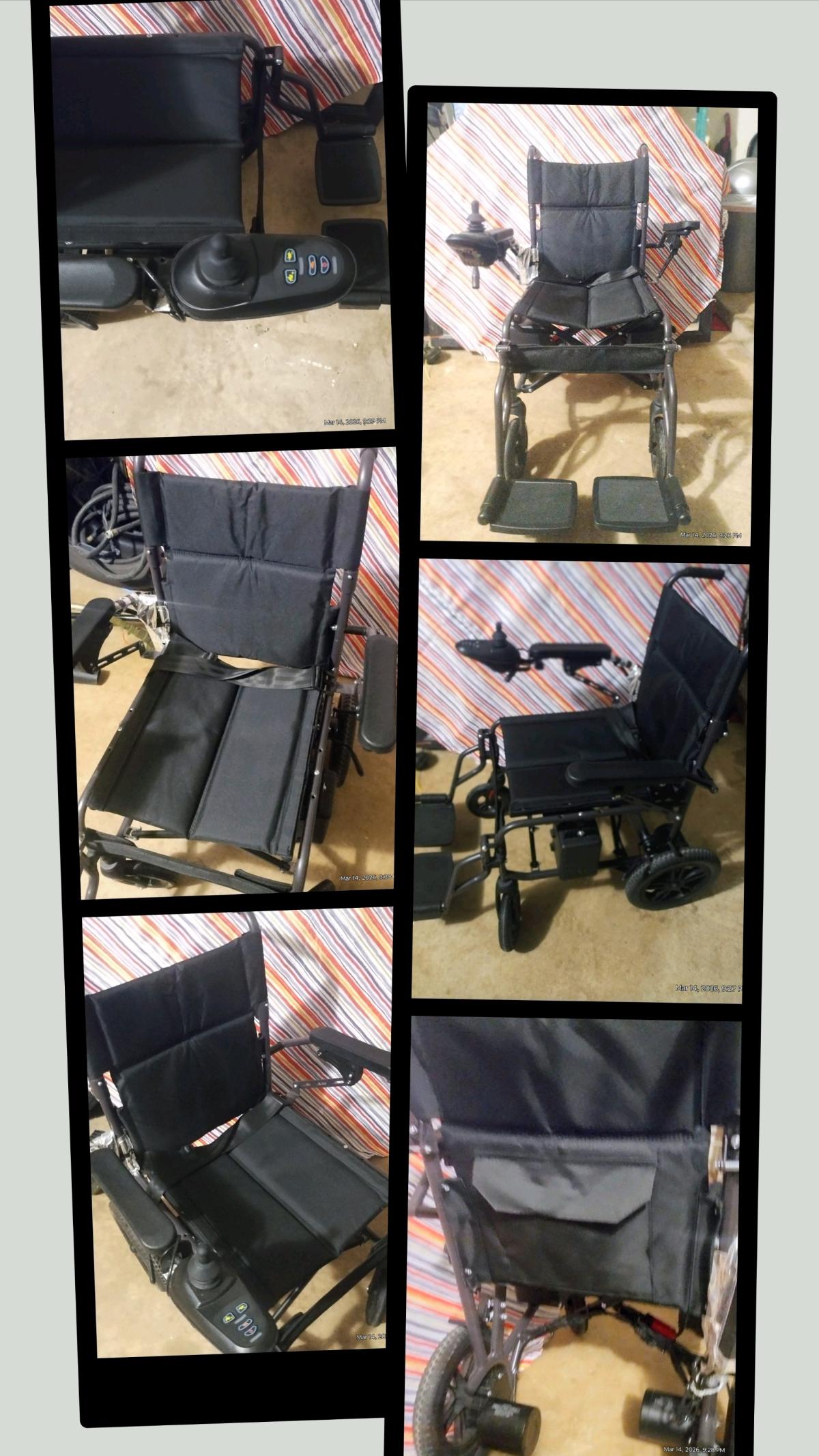 electric power rechargeable wheelchair - Arlington, Texas - FleaMarketBay
