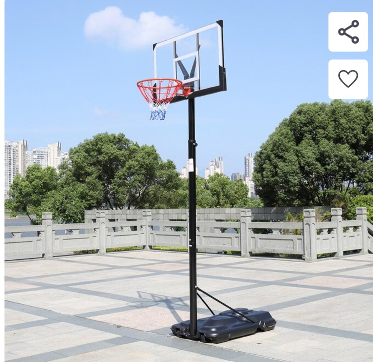 NIB Indoor Outdoor Basketball Goal Set w Backboard Hoop 810 - Rockford, Illinois - FleaMarketBay