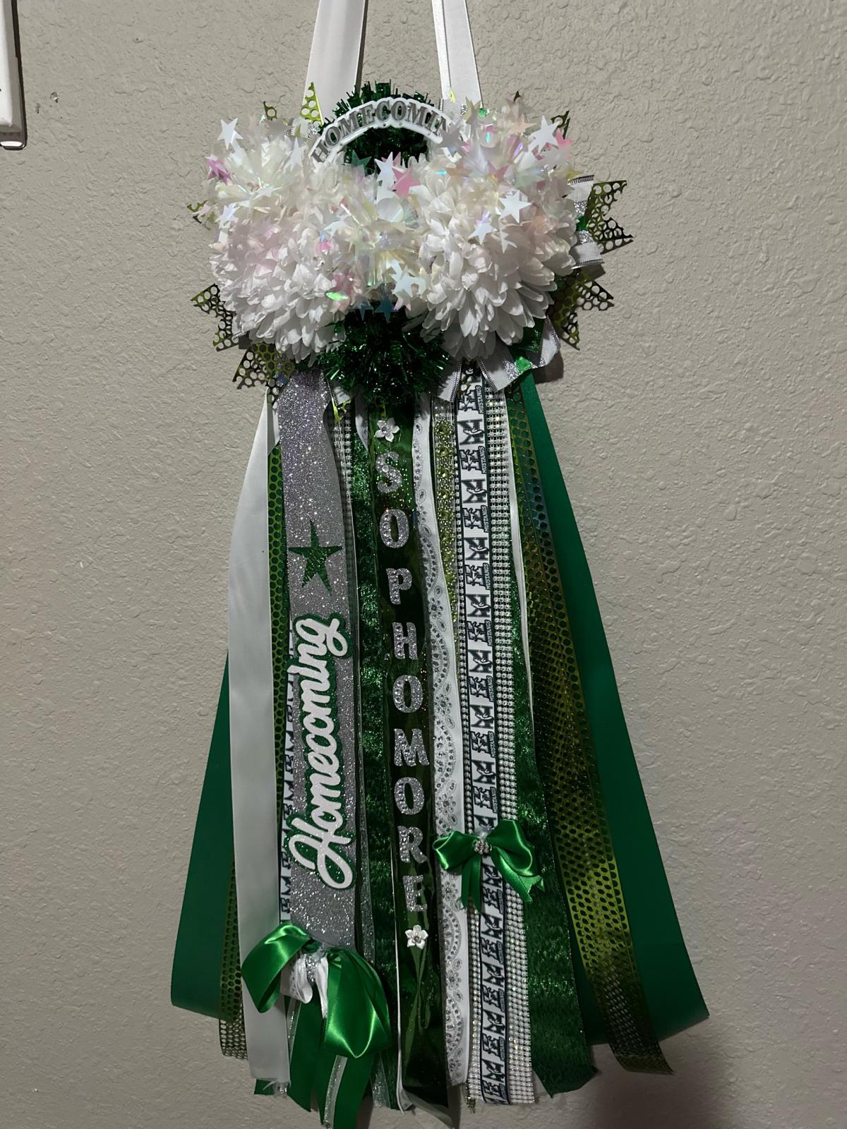 Richard King HS Custom Sophomore Homecoming Mum - Corpus Christi, Texas - FleaMarketBay