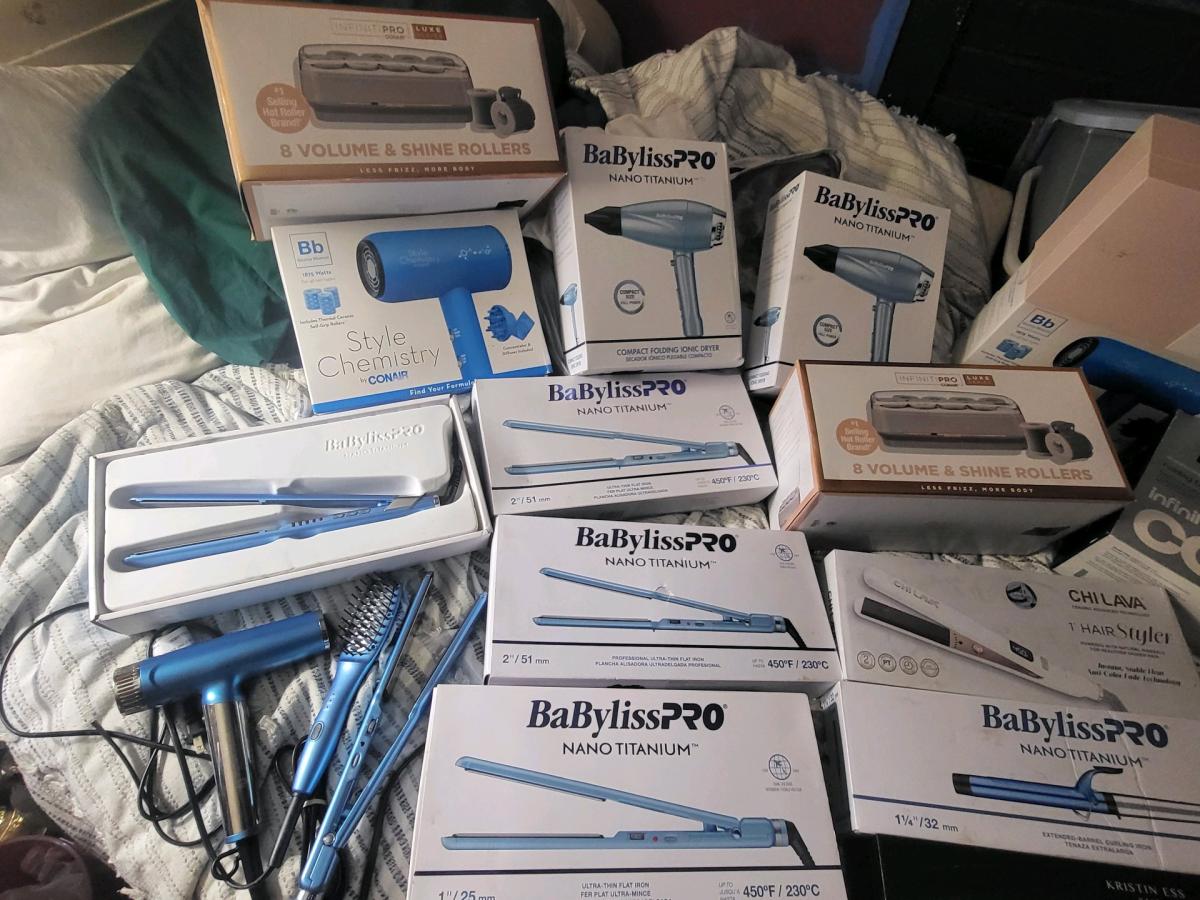 BABYLISS PRO NANO BIO IONIC CONAIR  LANGE HAIR STYLING TOOLS - Rome, Georgia - FleaMarketBay