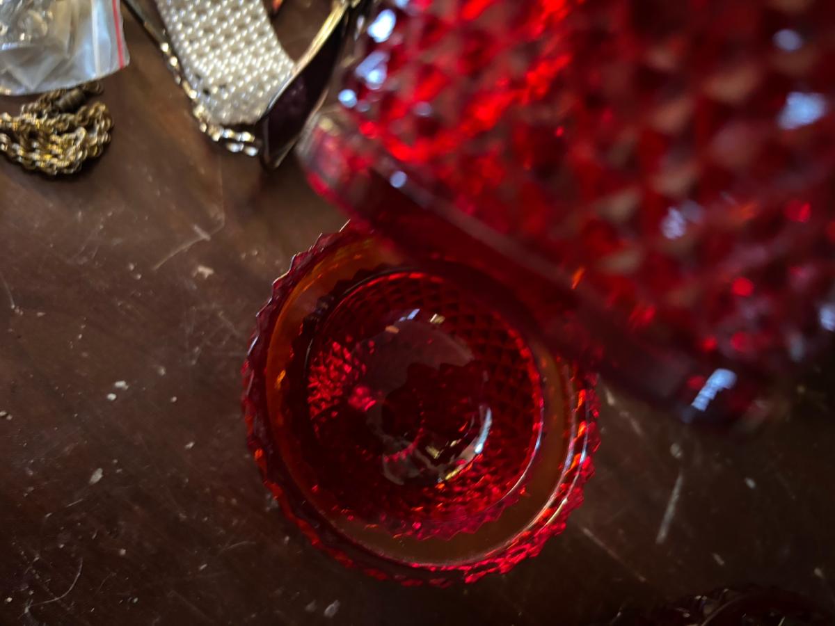 deep red fairy lamp - Portland, Oregon - FleaMarketBay