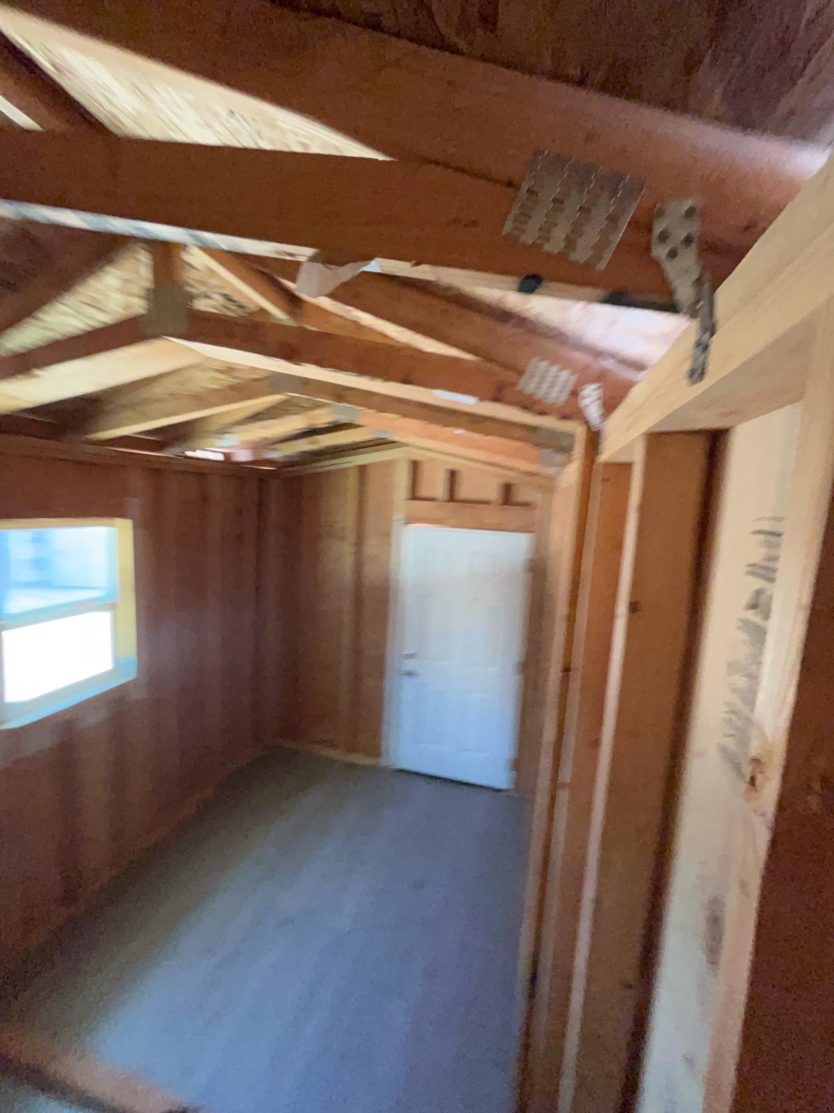 8x12 Prime Shed Ready For Paint - Adelanto, California - FleaMarketBay