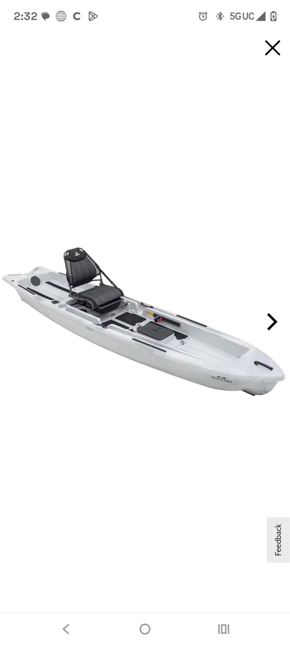 128x ascend kayak with a motor guide xi3 with upgraded GPS - Gainesville, Texas - FleaMarketBay