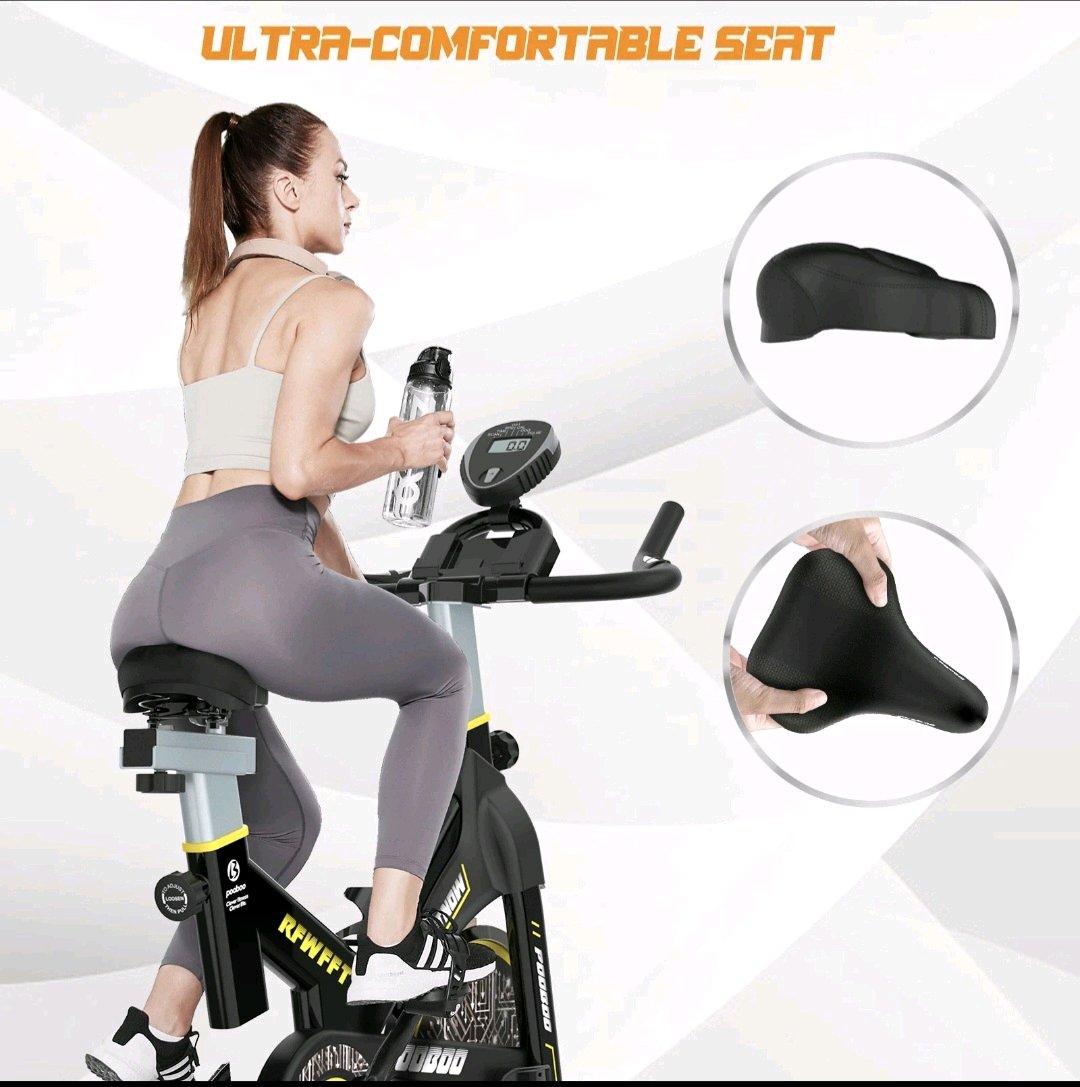 Indoor Exercise Bike Stationary Bike Cardio Workout Bike Fit - Richmond, California - FleaMarketBay