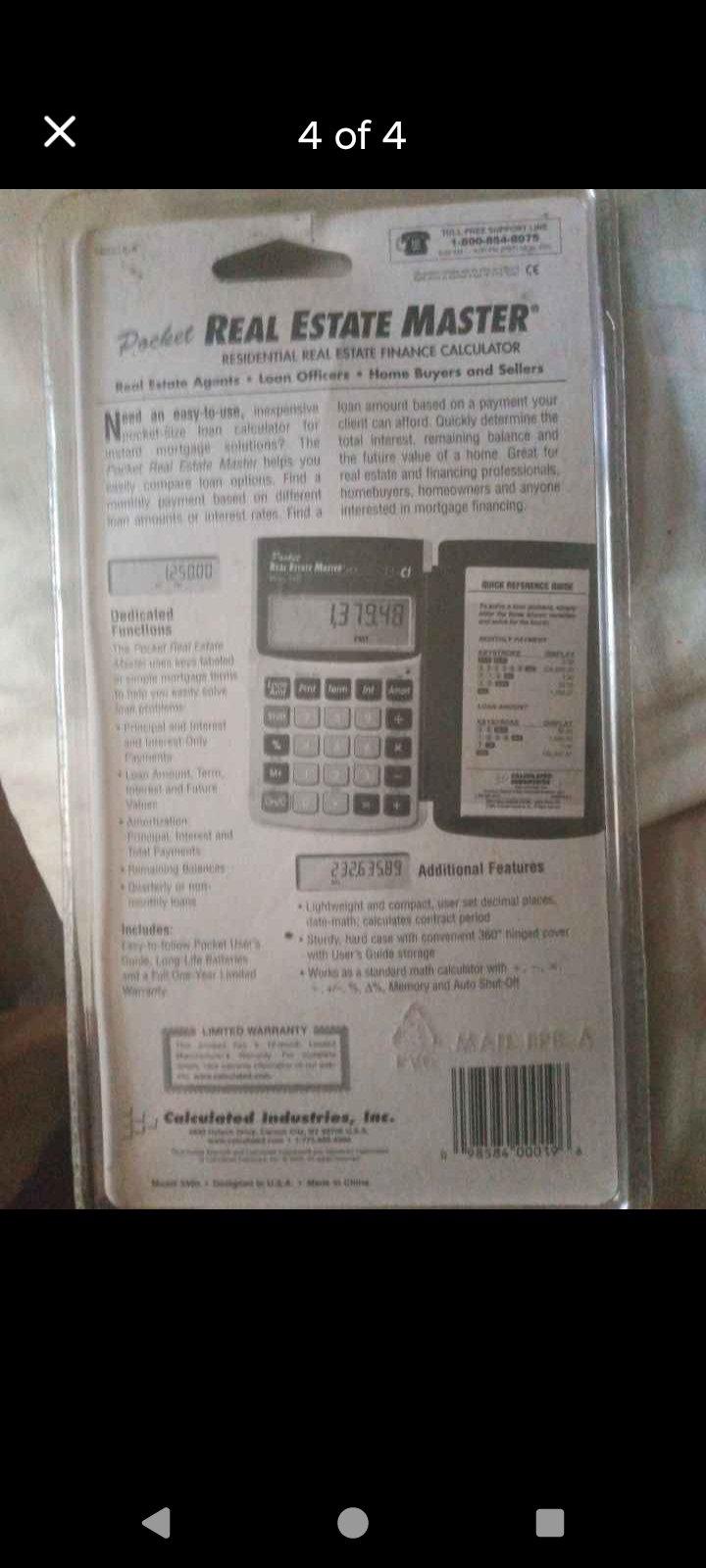A New RealEstate  Calculator - Swansea, South Carolina - FleaMarketBay