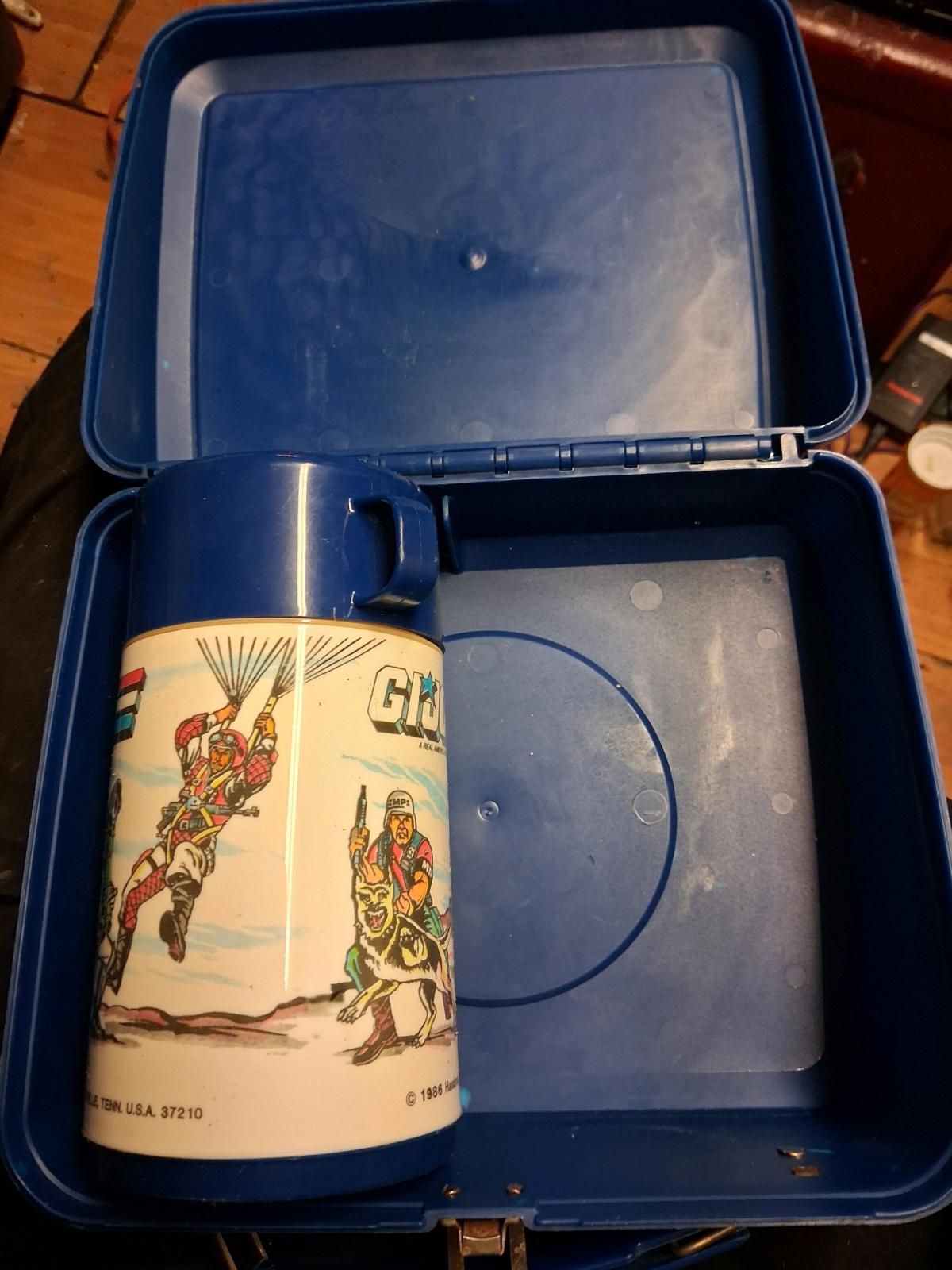 GI JOE 1986 LUNCH BOX - Bath, Michigan - FleaMarketBay