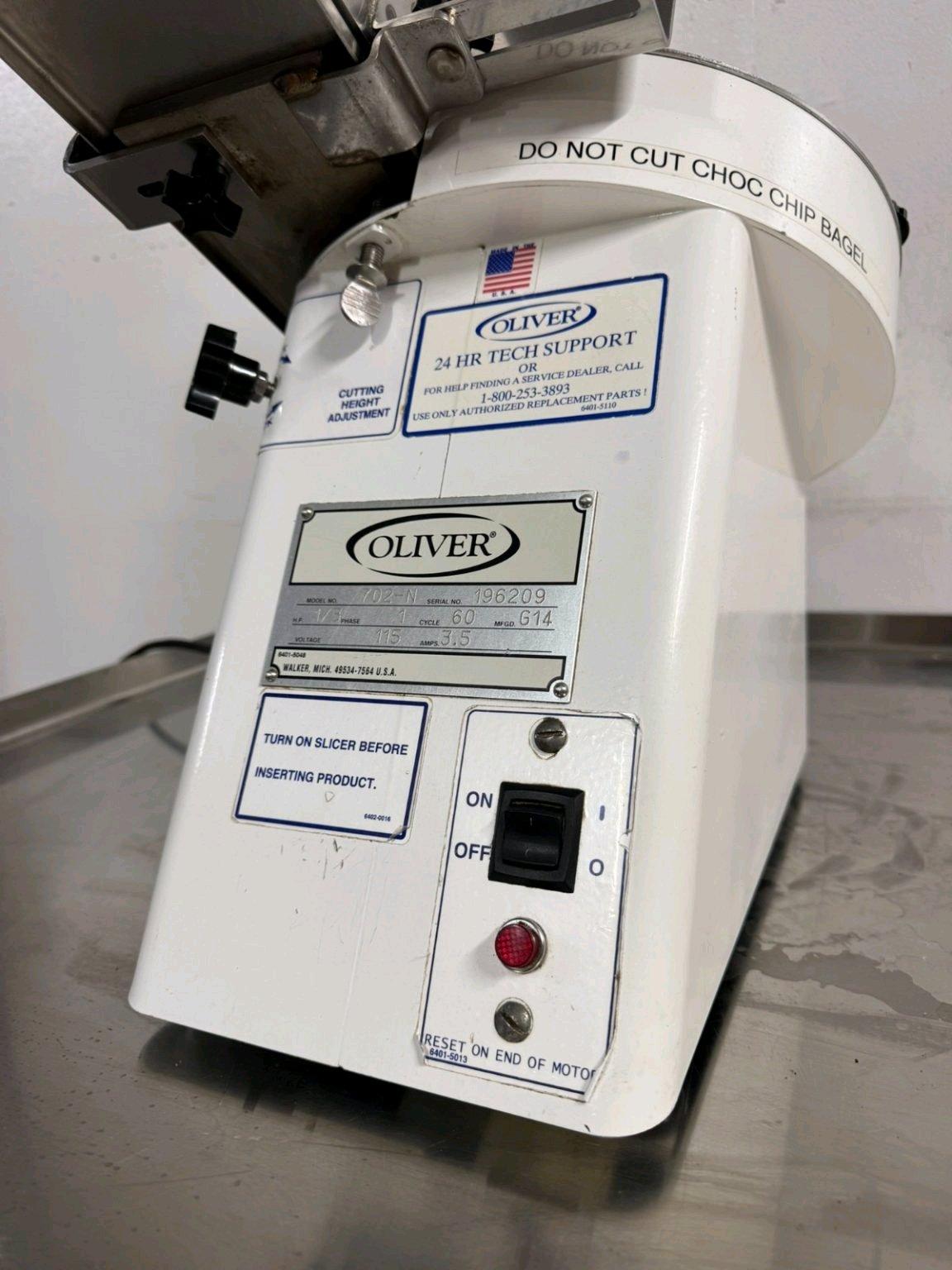 Oliver 702N Bagel and Bun slicer - Dallas, Texas - FleaMarketBay