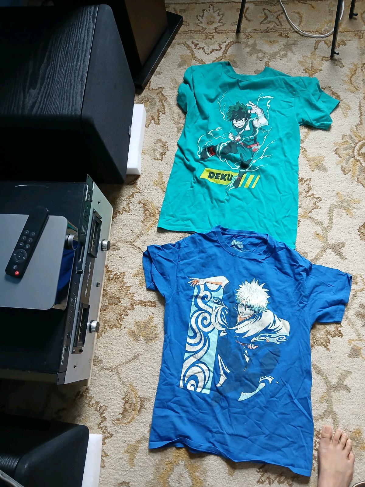 Two Lootwear exclusive tshirts featuring anime characters Th - Far Rockaway, New York - FleaMarketBay