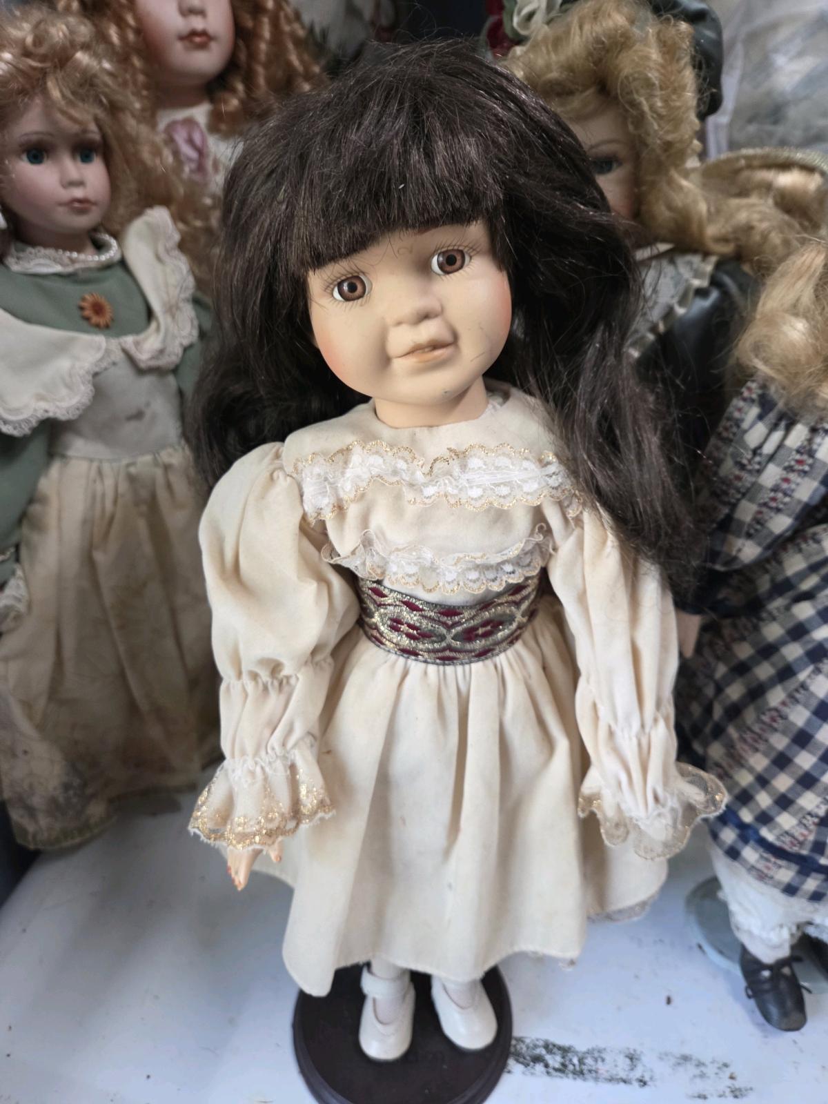 porcelain dolls all old original clothes an accessories - Picayune, Mississippi - FleaMarketBay