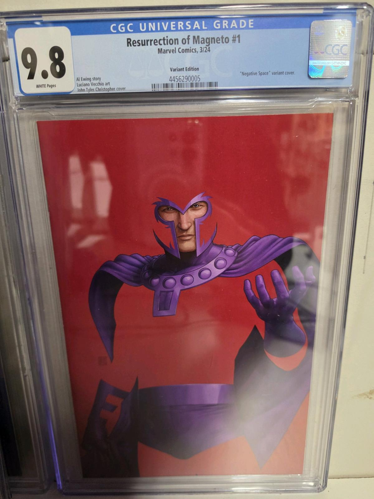 Resurrection of Magneto 1 CGC 98 Variant Cover - Addieville, Illinois - FleaMarketBay