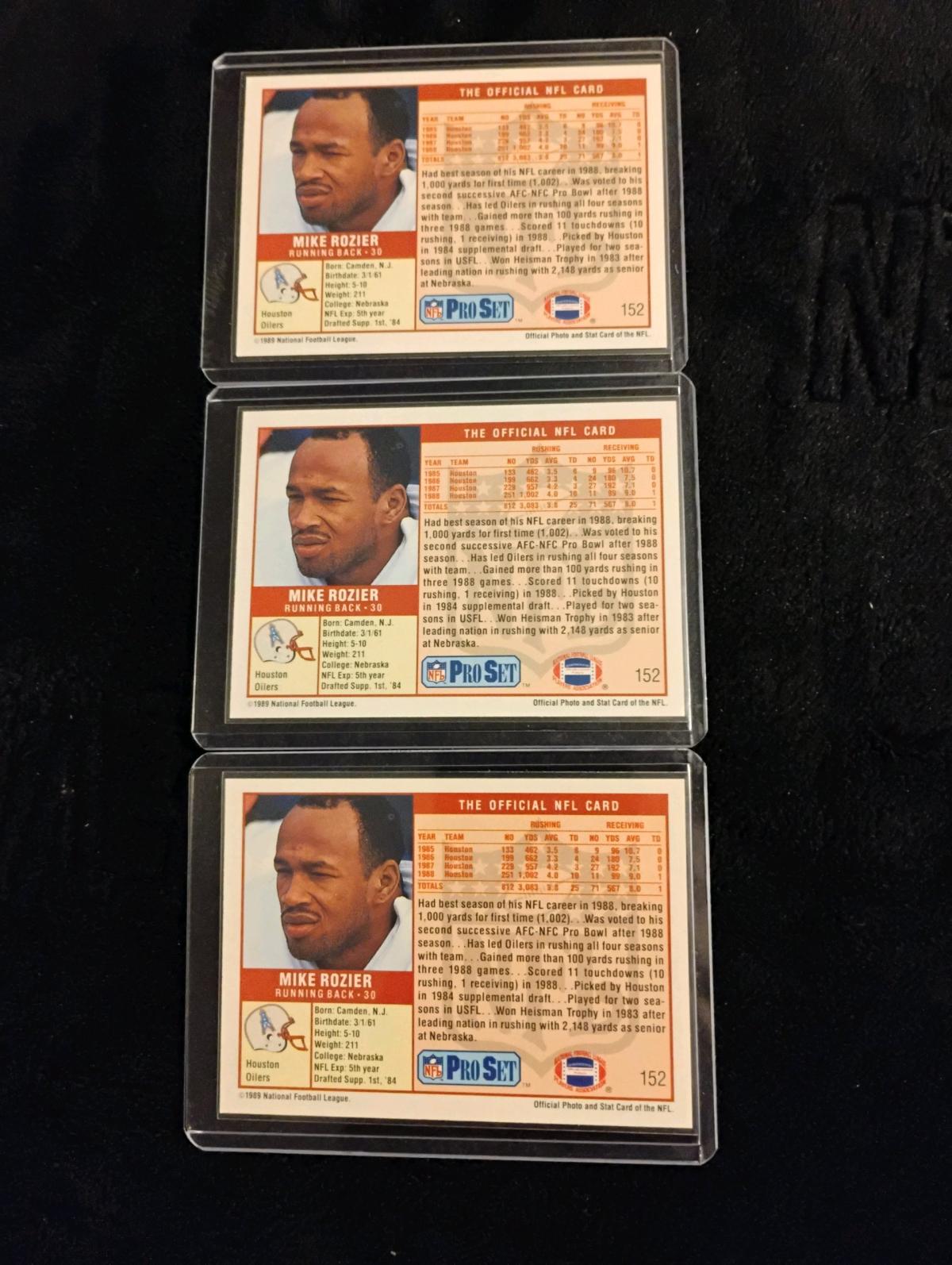 1990 Pro Series Set Mike Rozier - Versailles, Missouri - FleaMarketBay