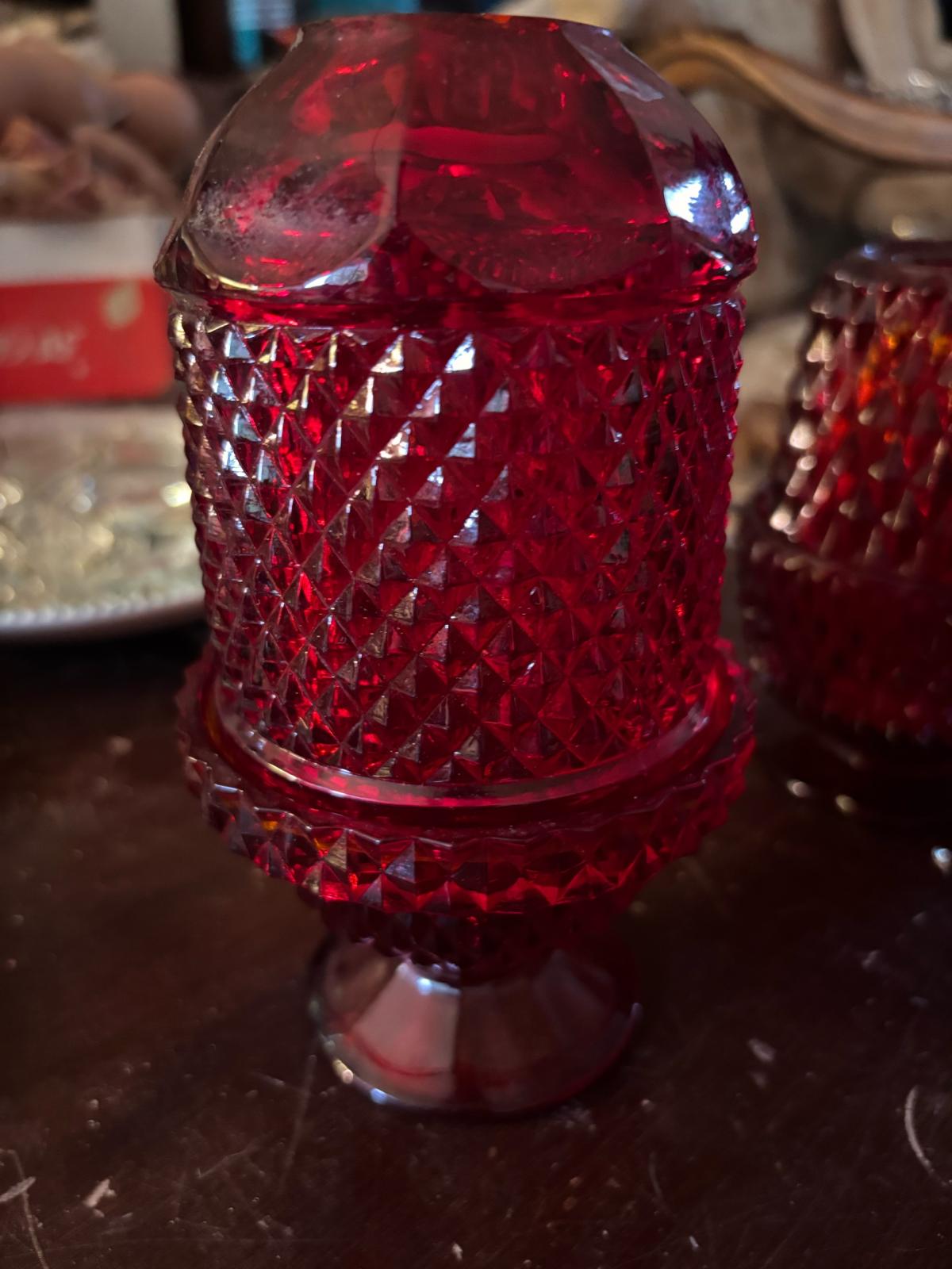 deep red fairy lamp - Portland, Oregon - FleaMarketBay