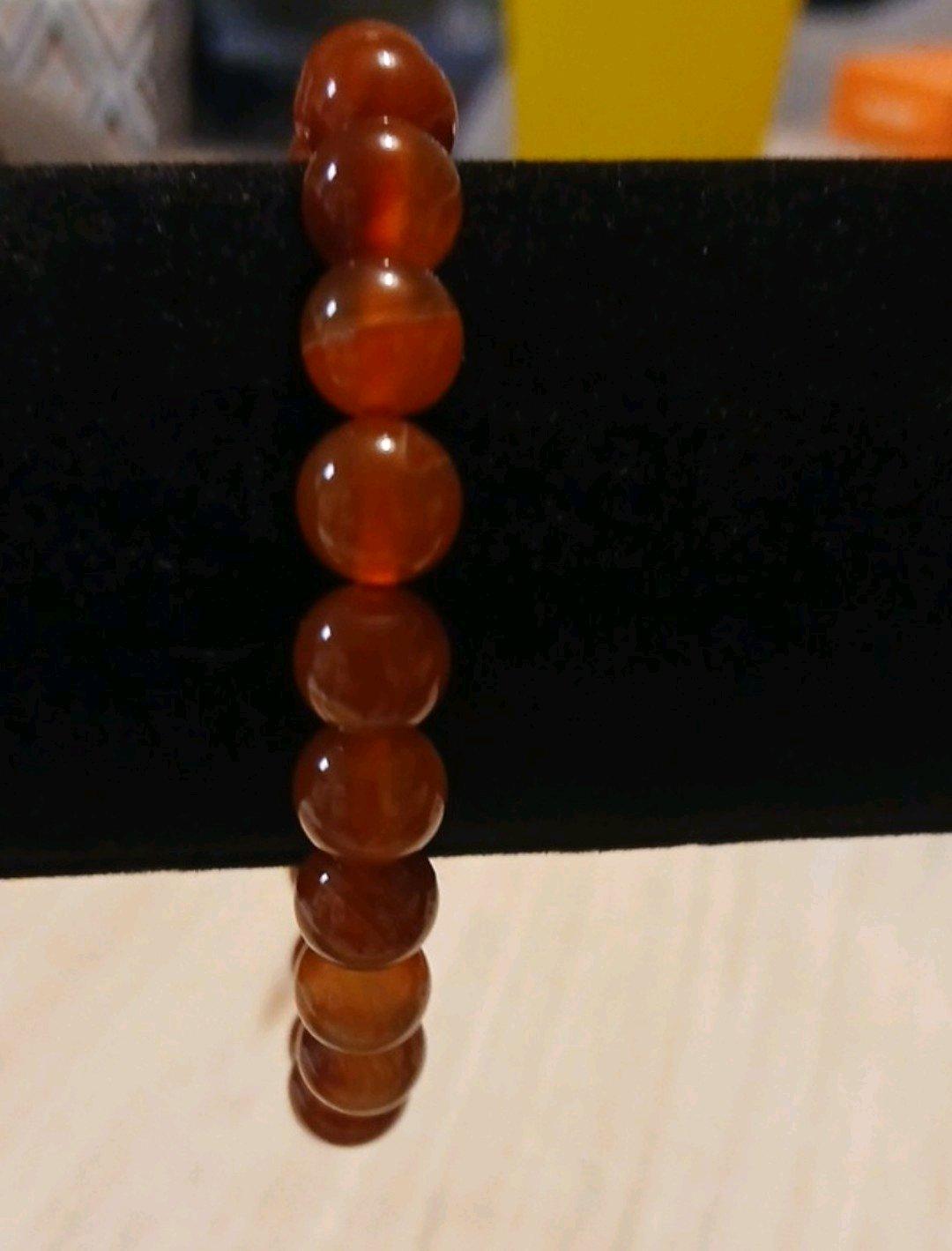 Carnelian Crystal Bracelet 67mm - Cheney, Washington - FleaMarketBay