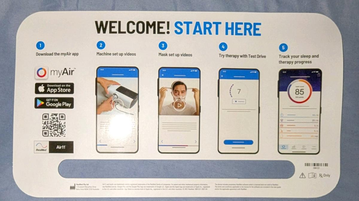 RESMED AIR SENSE 11 AUTOSET CPAP MACHINE BRAND NEW - Apple Valley, California - FleaMarketBay