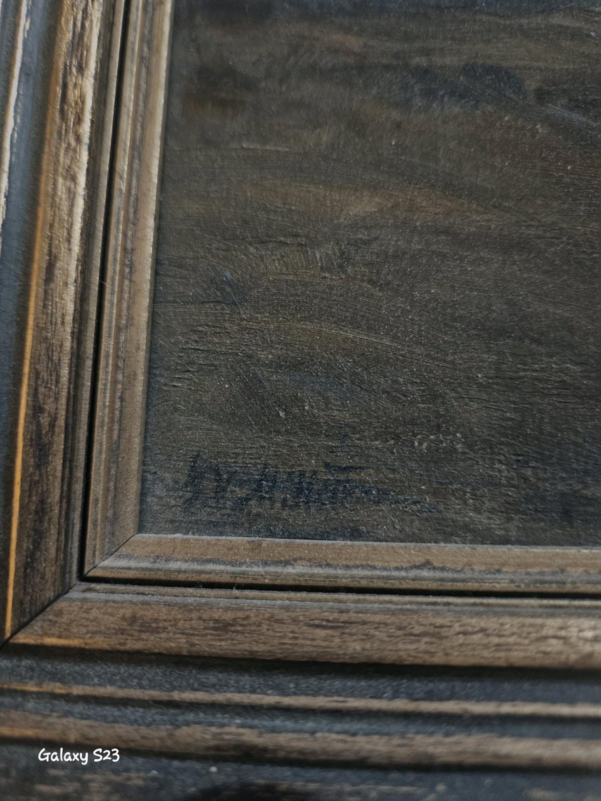 John Powell Hunt Original 1928 Oil Painting - Admire, Kansas - FleaMarketBay