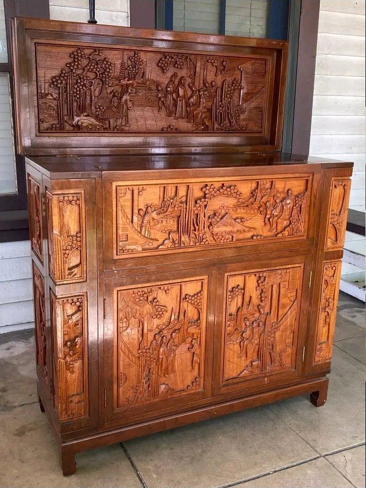 Vintage FoldOut Bar - Morrisville, North Carolina - FleaMarketBay