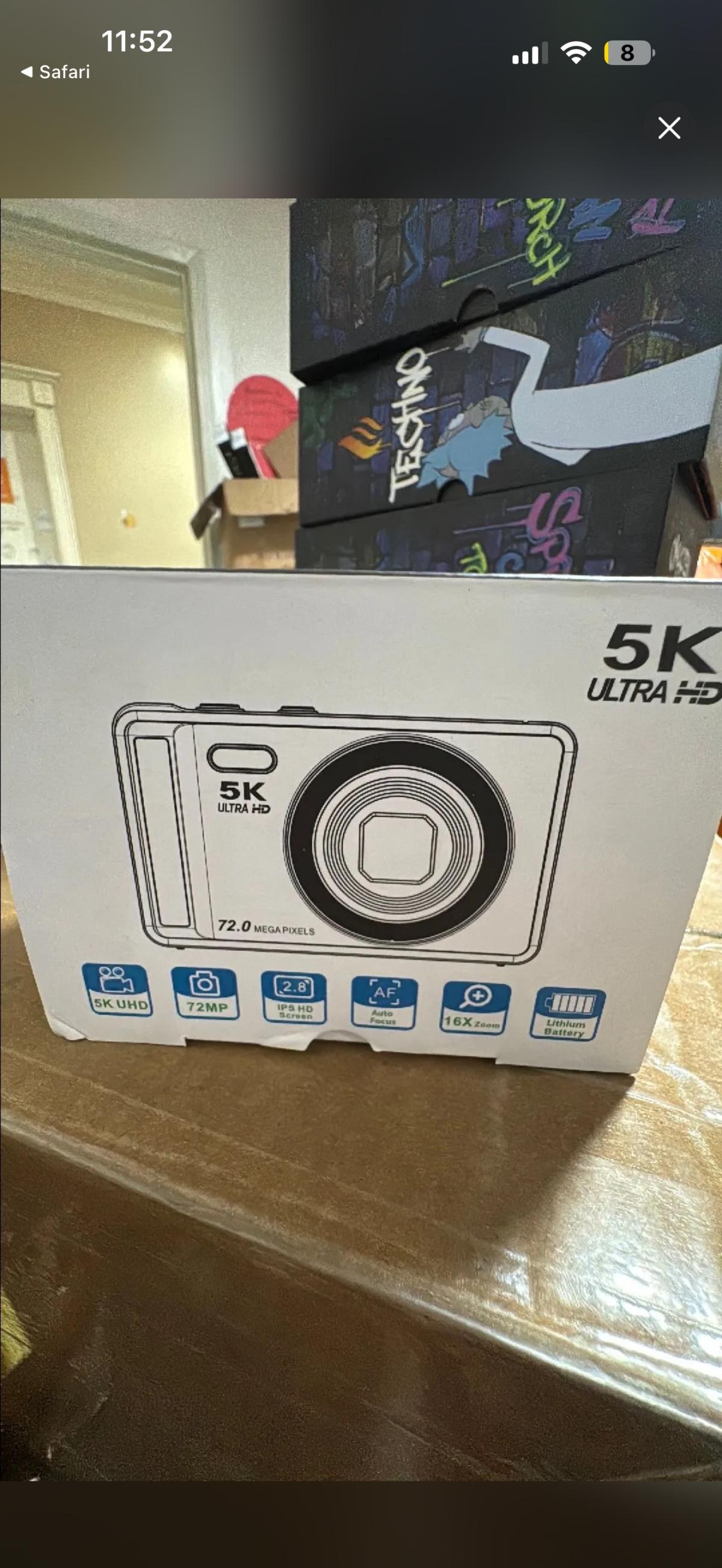 5K ultra HD digital camera - Reno, Nevada - FleaMarketBay