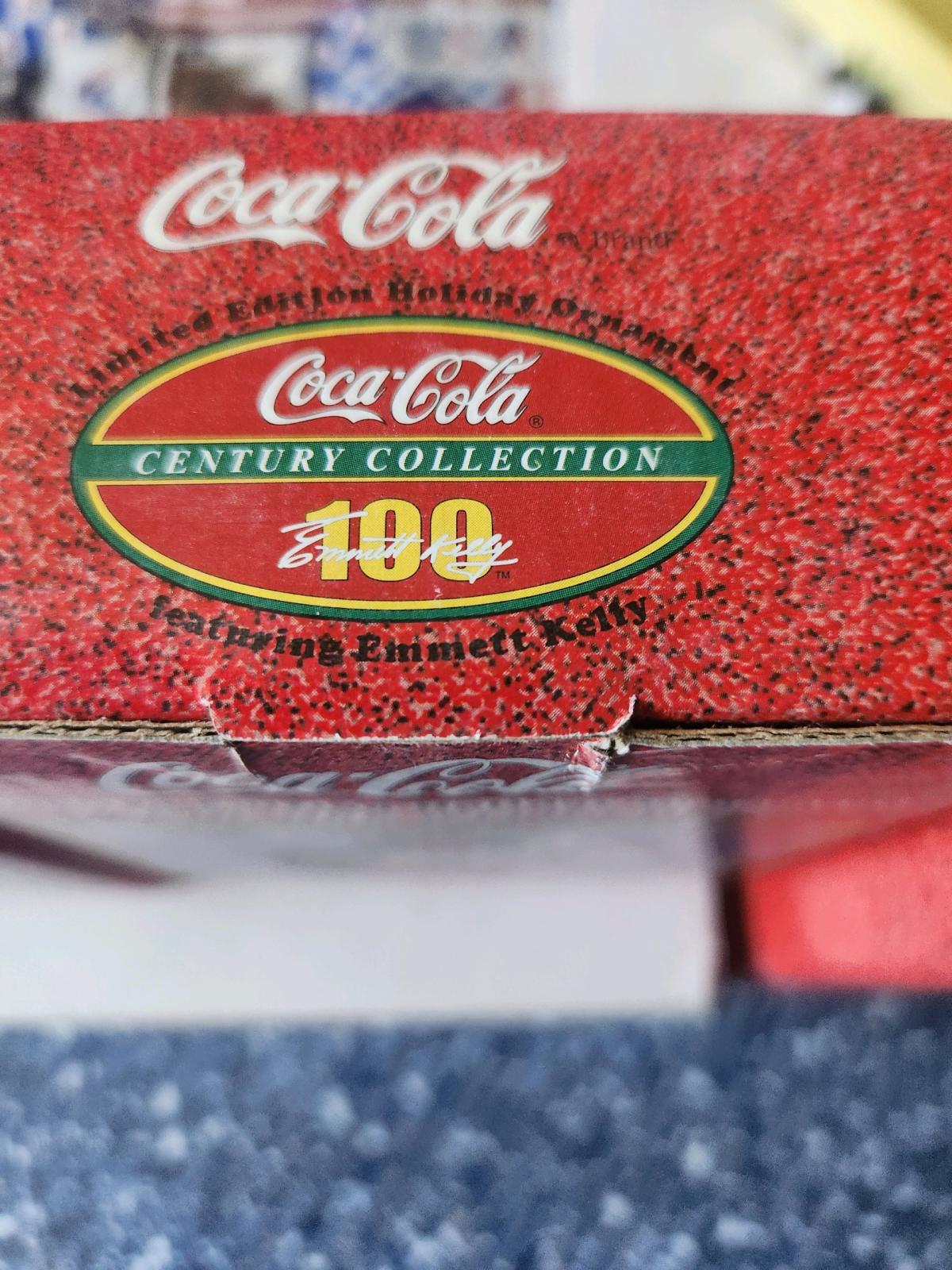 coca cola ornaments with Emmett Kelly - Altoona, Pennsylvania - FleaMarketBay