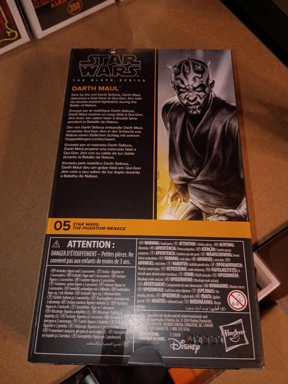 Darth maul 5 star wars black series - Tomah, Wisconsin - FleaMarketBay