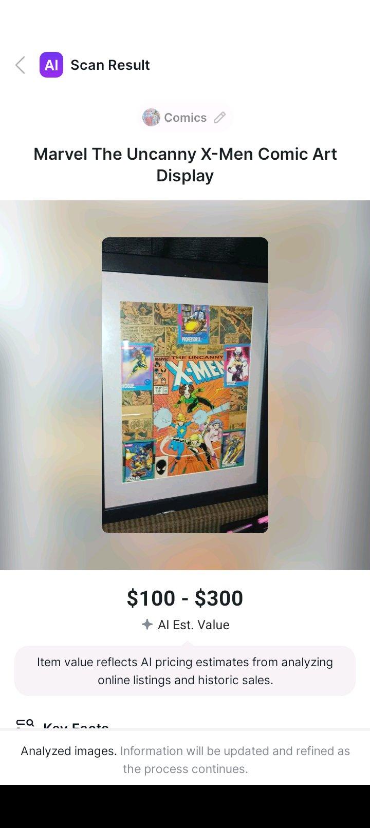 vintage uncanny x men wall art - Columbia, South Carolina - FleaMarketBay
